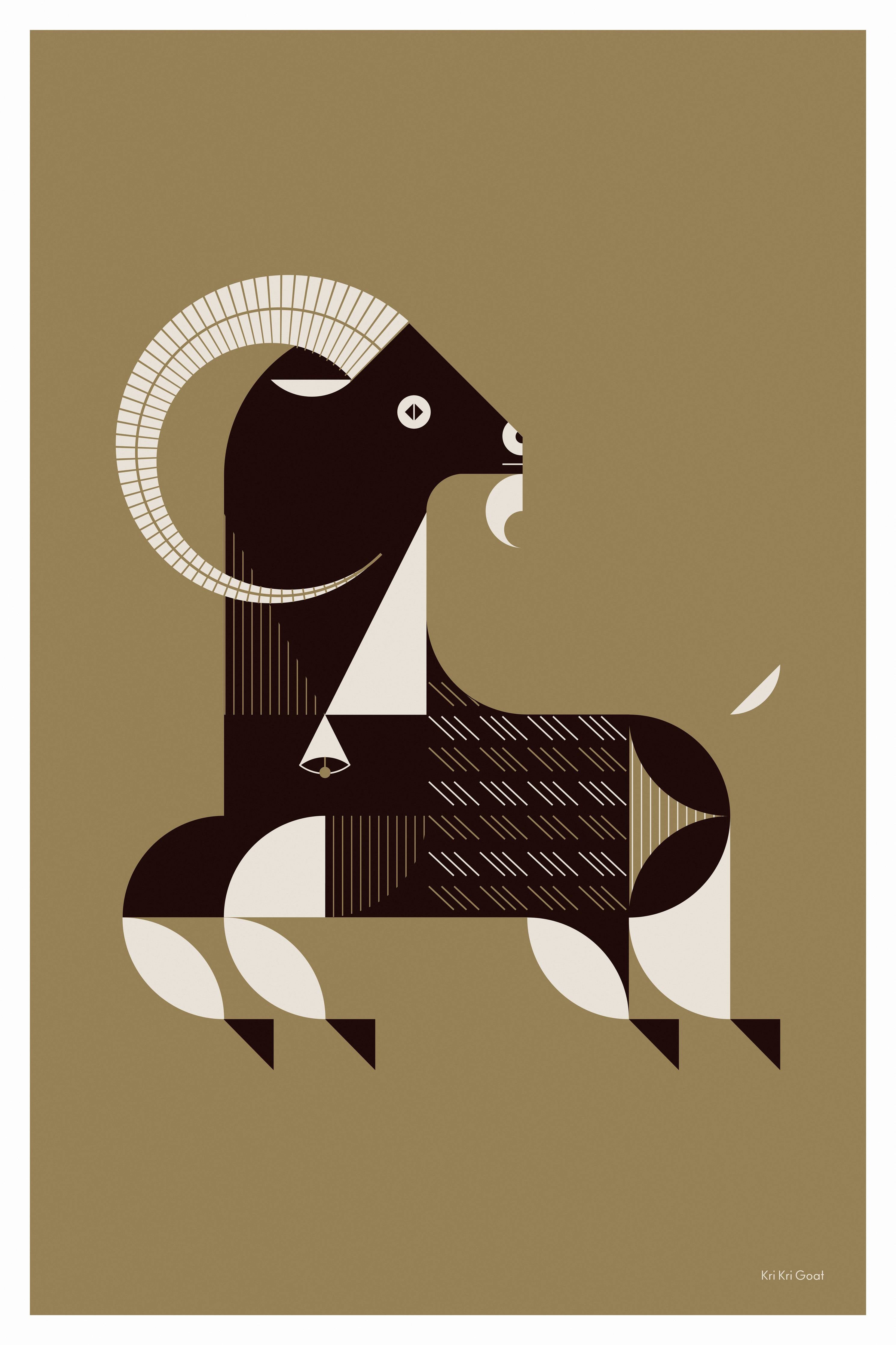 Große Wandbilder-Moderne biblische Tierdarstellung