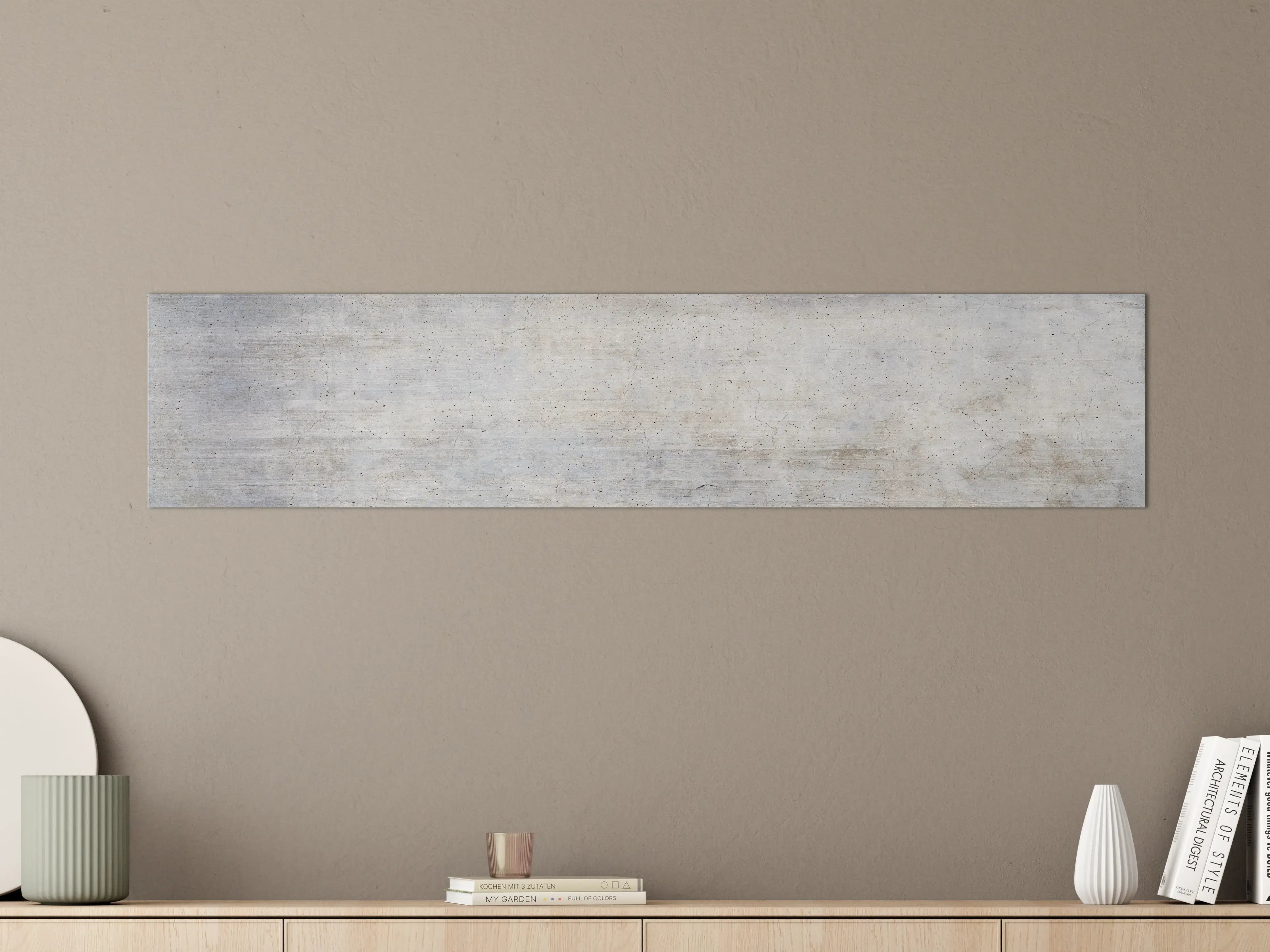 Große Wandbilder - Modernes Grau-Weiß Wanddesign