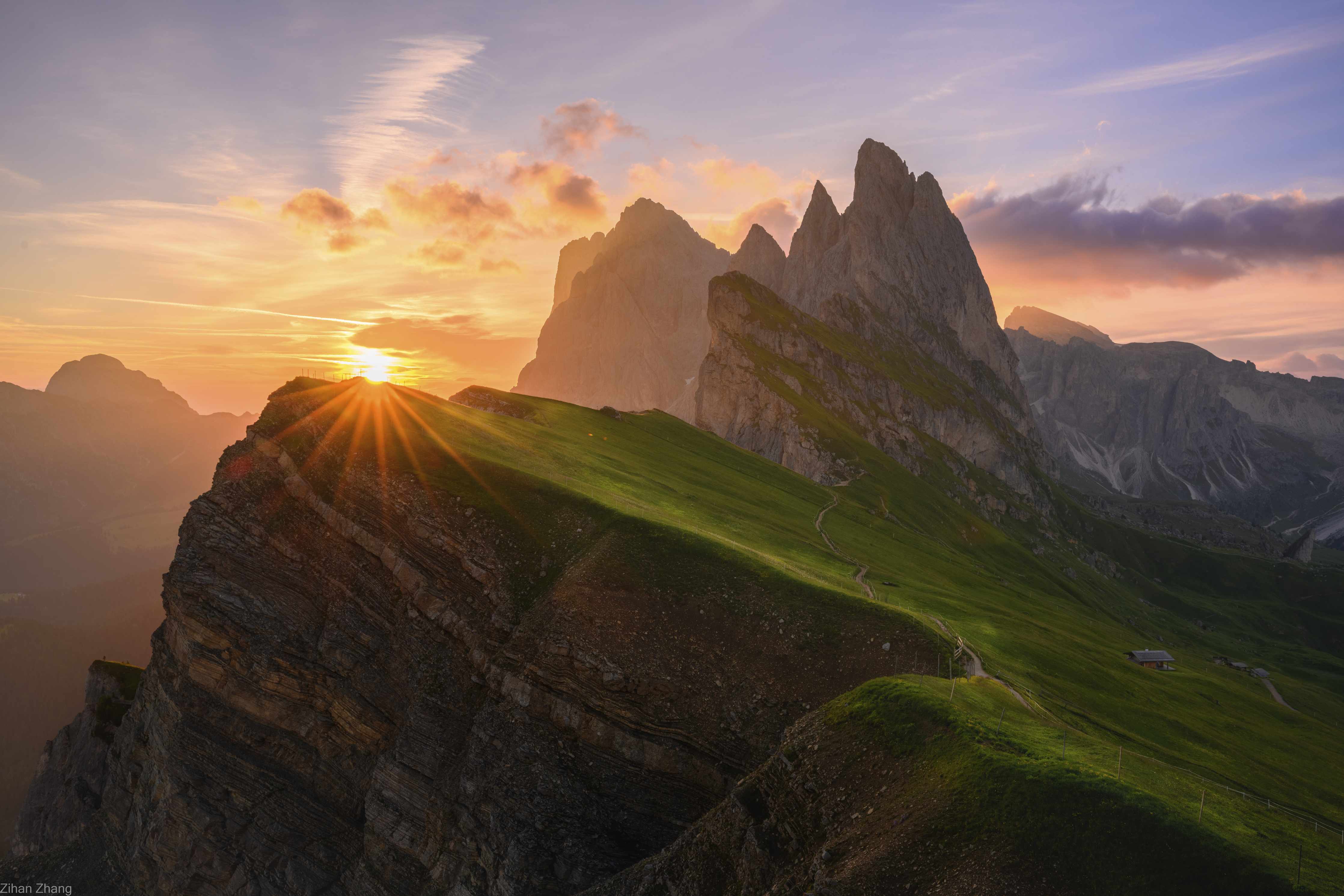 Große Wandbilder-Morgenlicht im Nebelmeer
