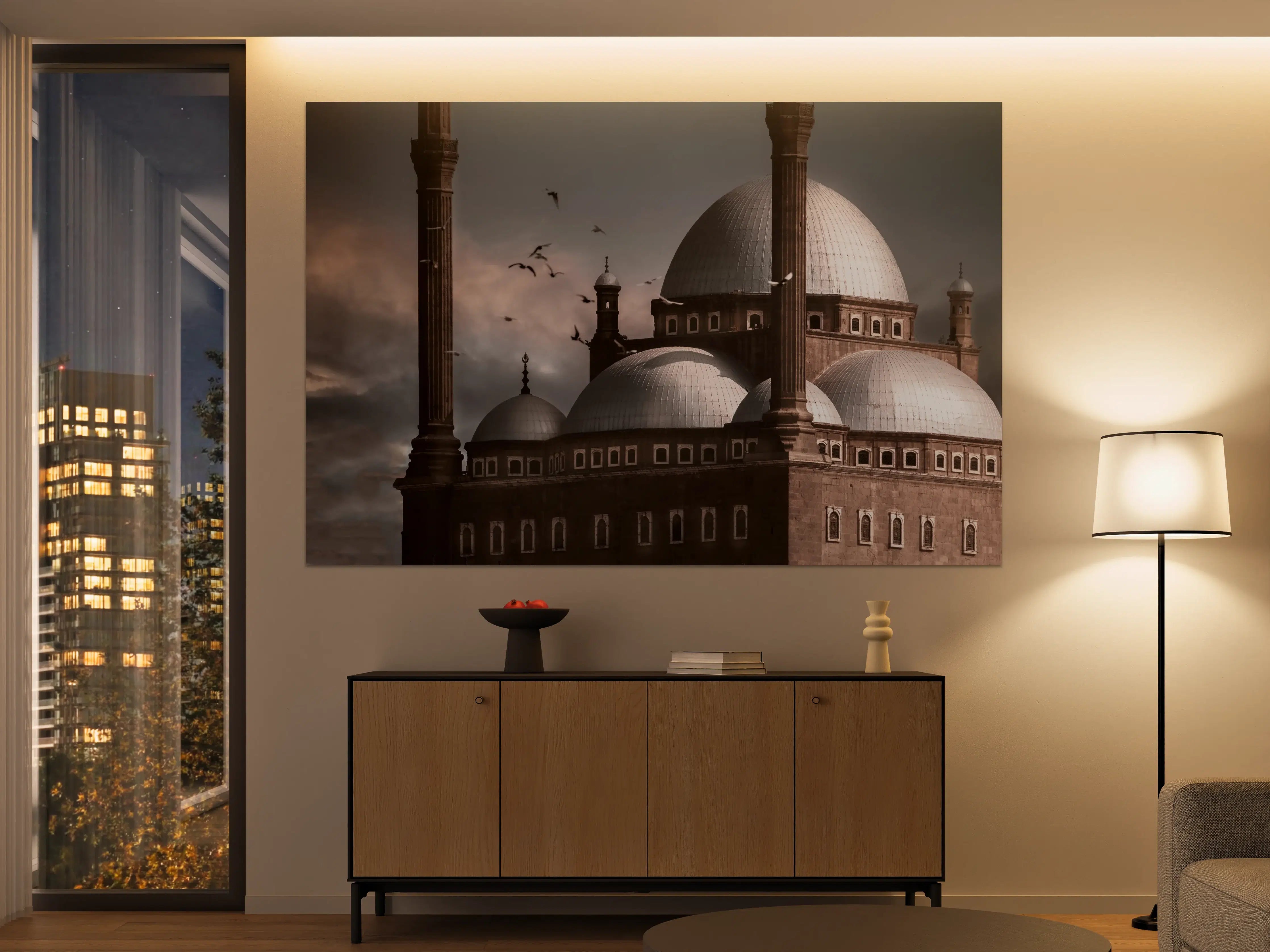 Große Wandbilder - Moschee