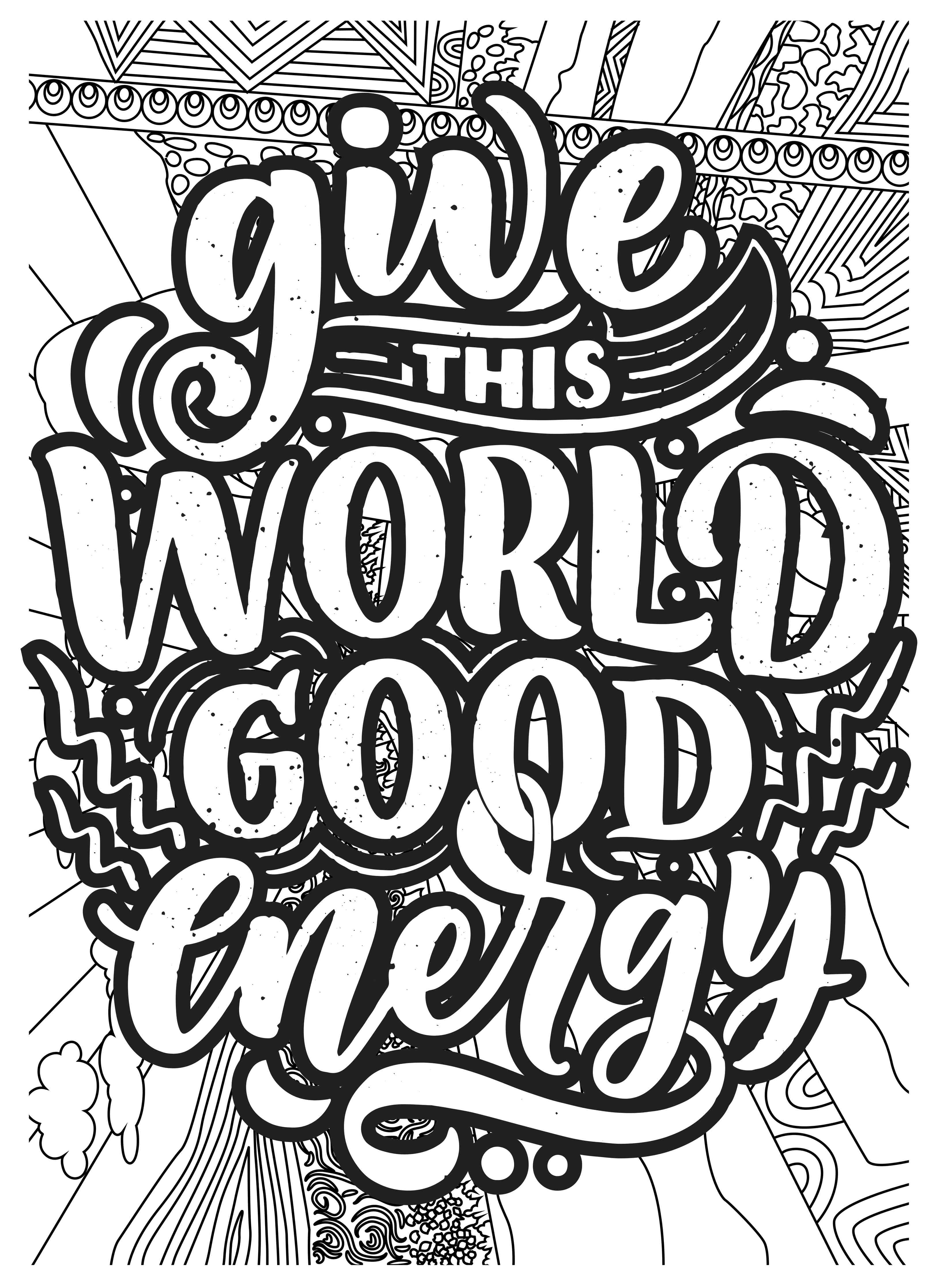Große Wandbilder-Motivierender Slogan in Handlettering-Style