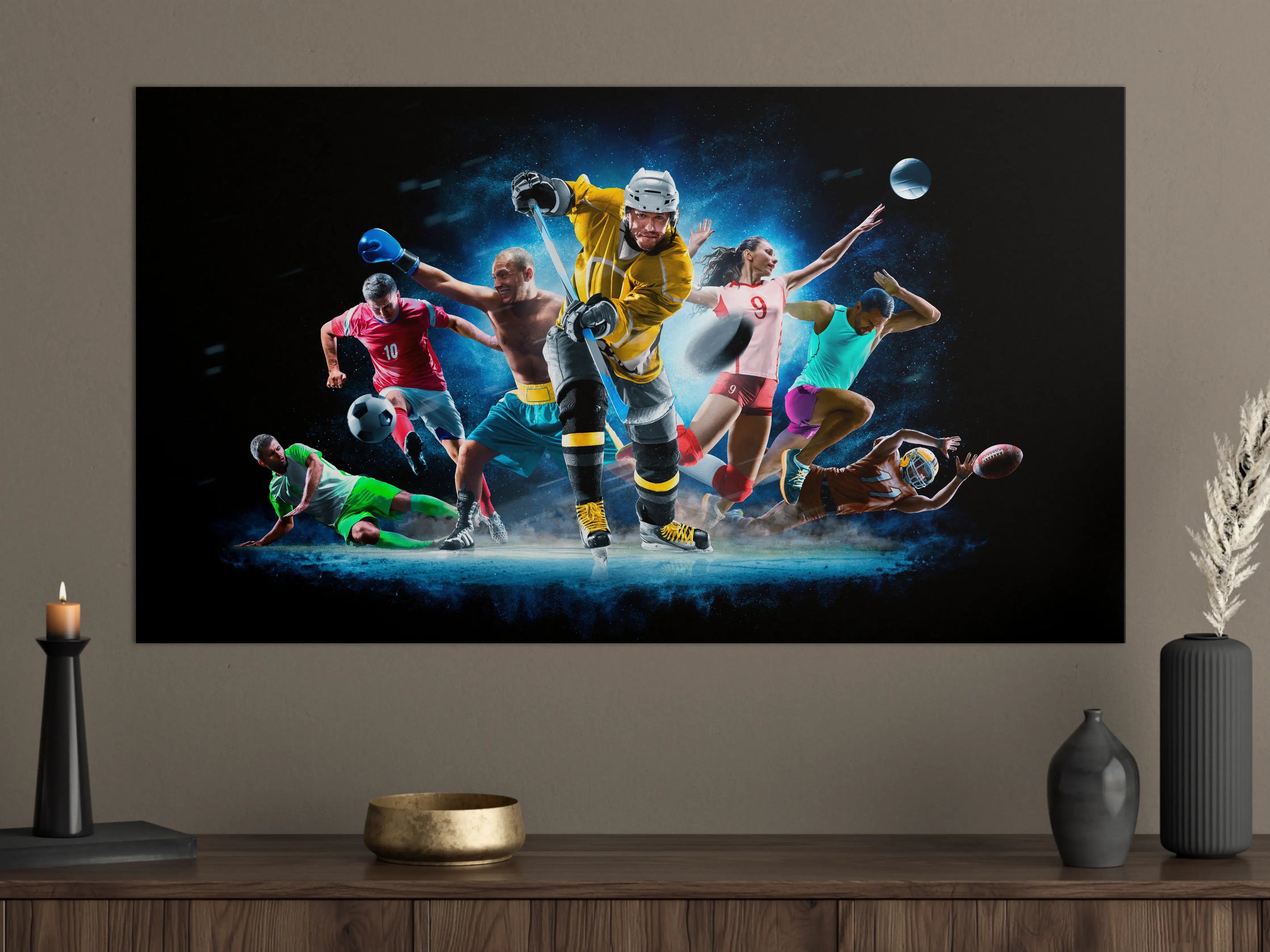 Große Wandbilder - Multi Sport Collage
