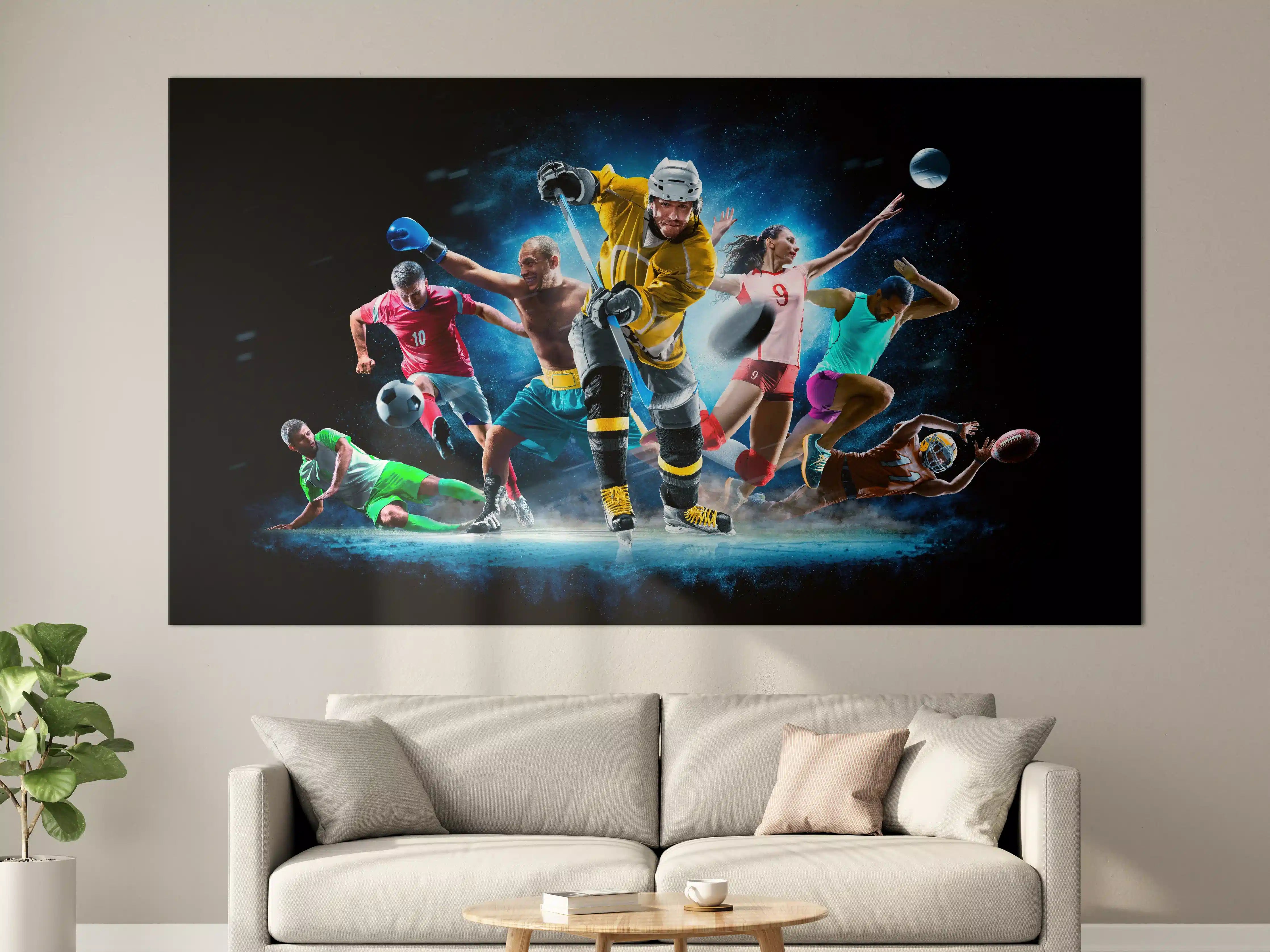Große Wandbilder - Multi Sport Collage