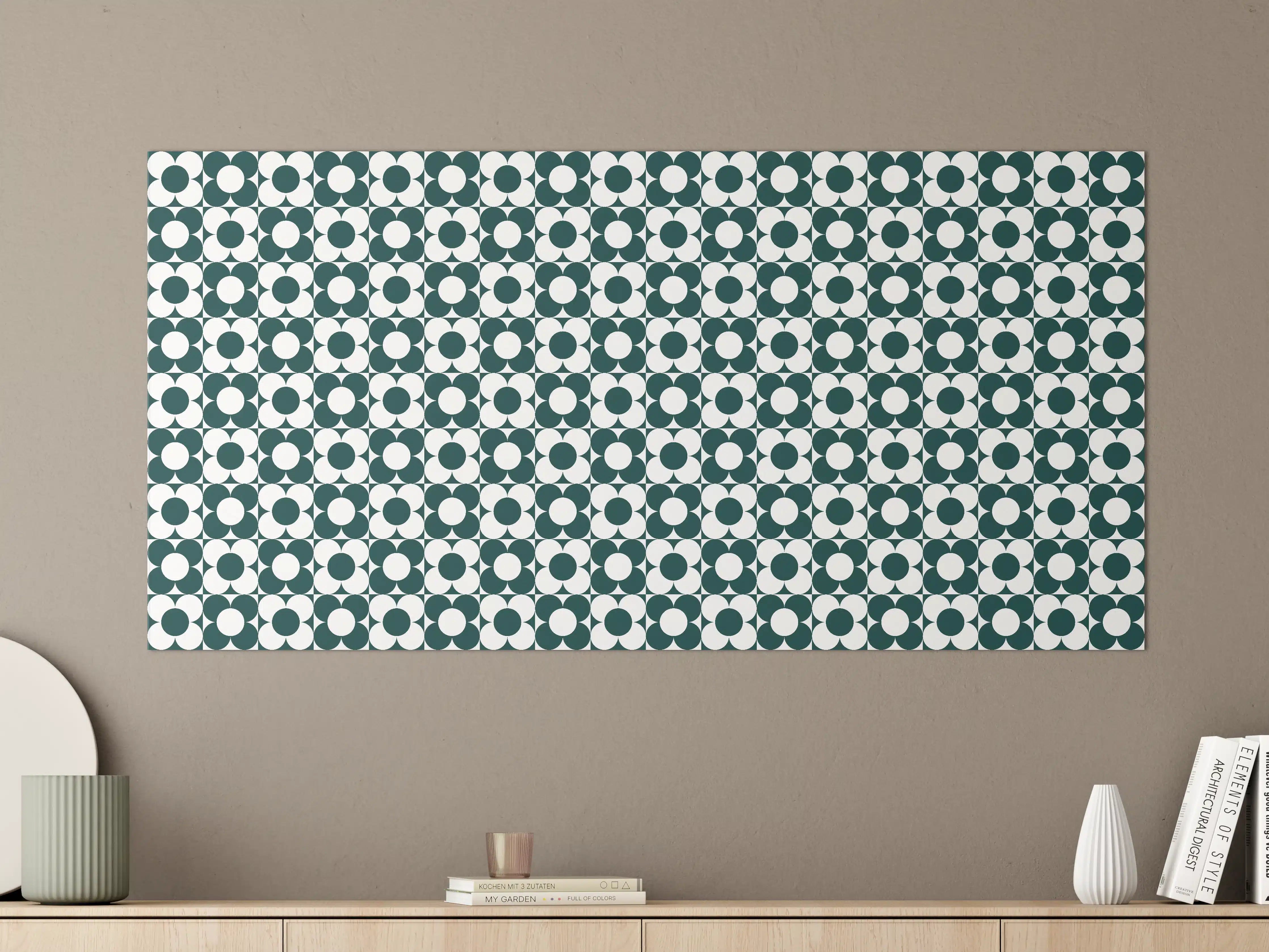 Große Wandbilder - Mustersicheres geometrisches Design