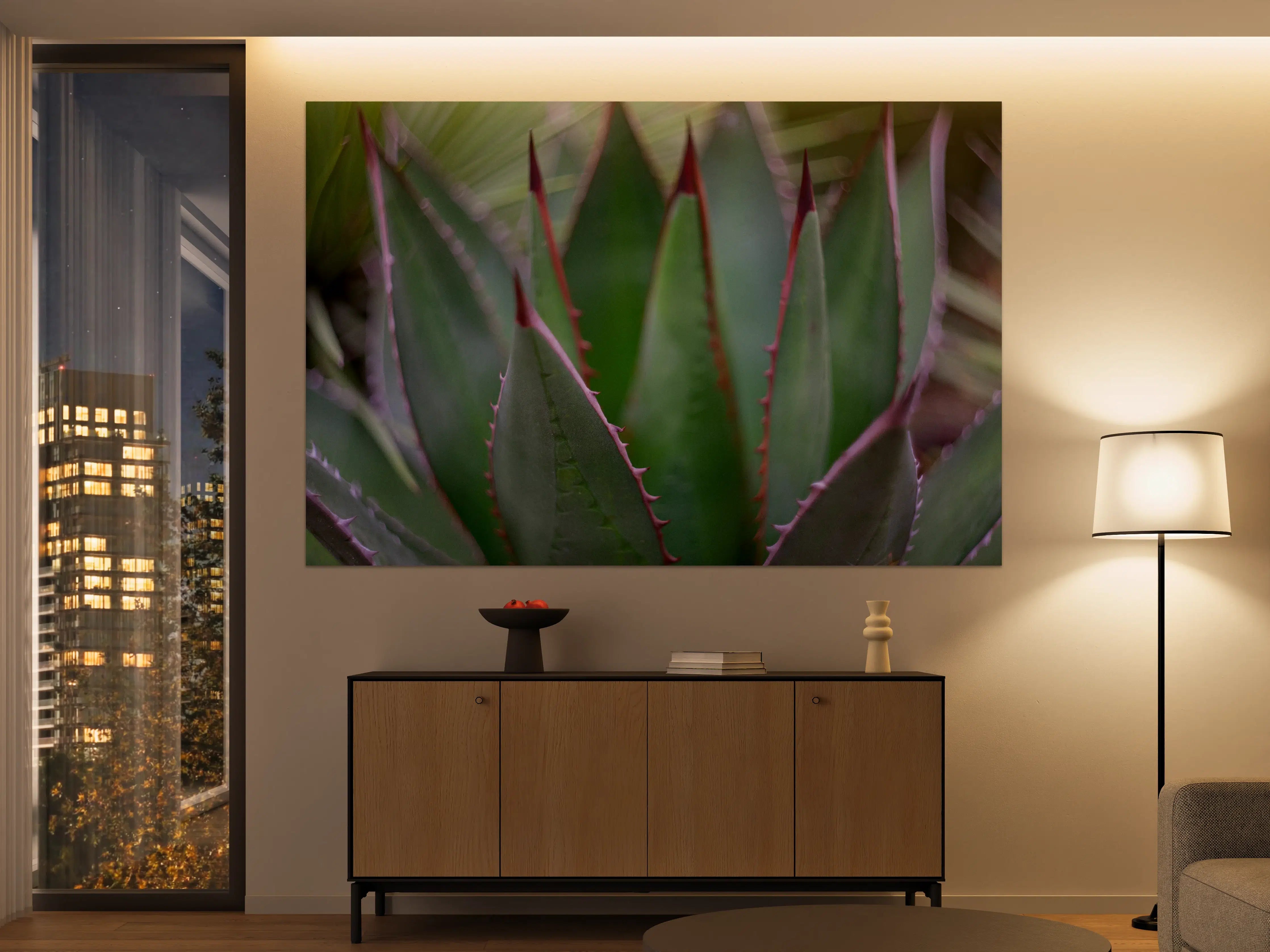 Große Wandbilder - Nahaufnahme - Agave ghiesbreghti