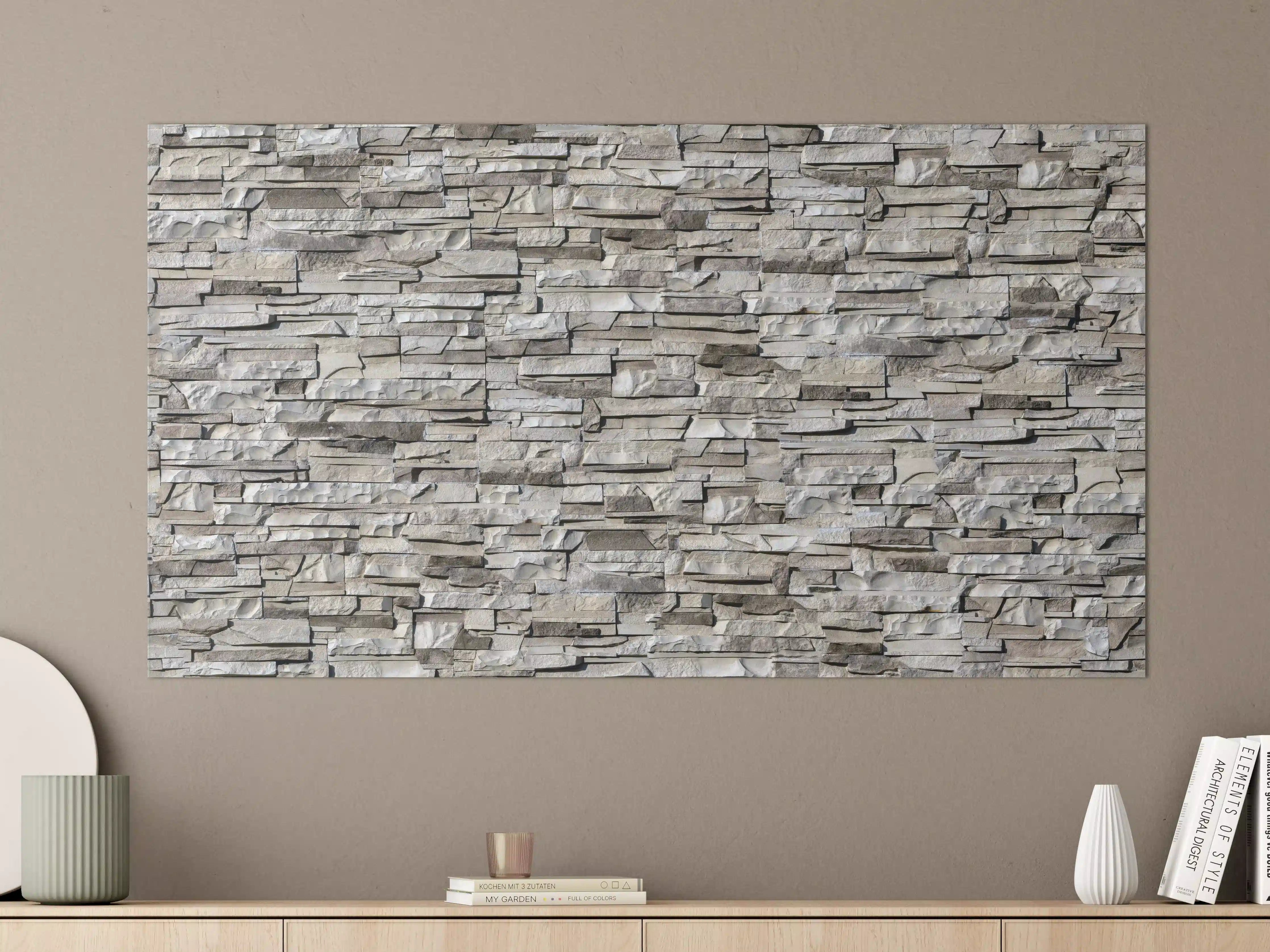 Große Wandbilder - Nahtlose Textur von Klinkerfliesen