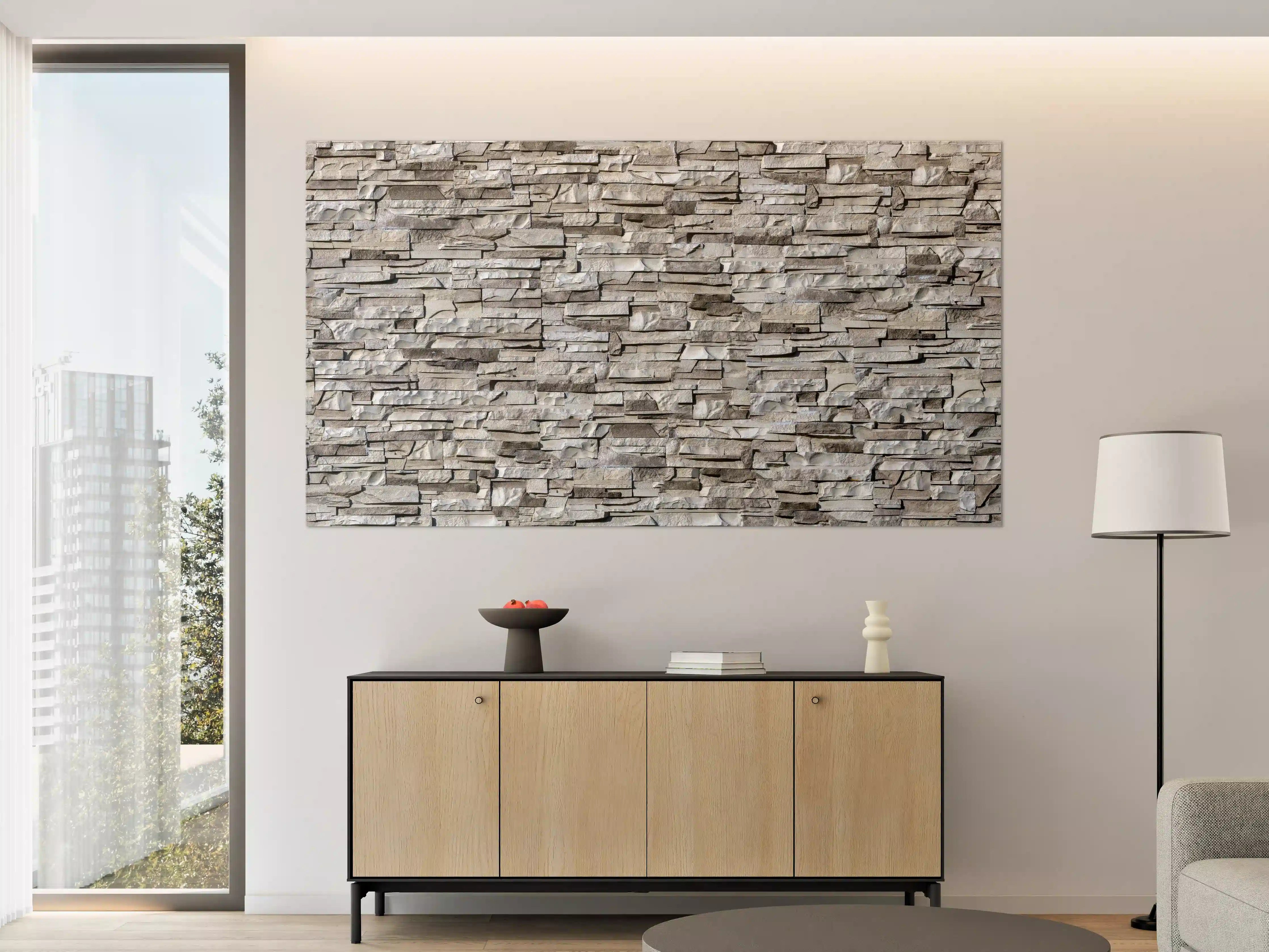 Große Wandbilder - Nahtlose Textur von Klinkerfliesen