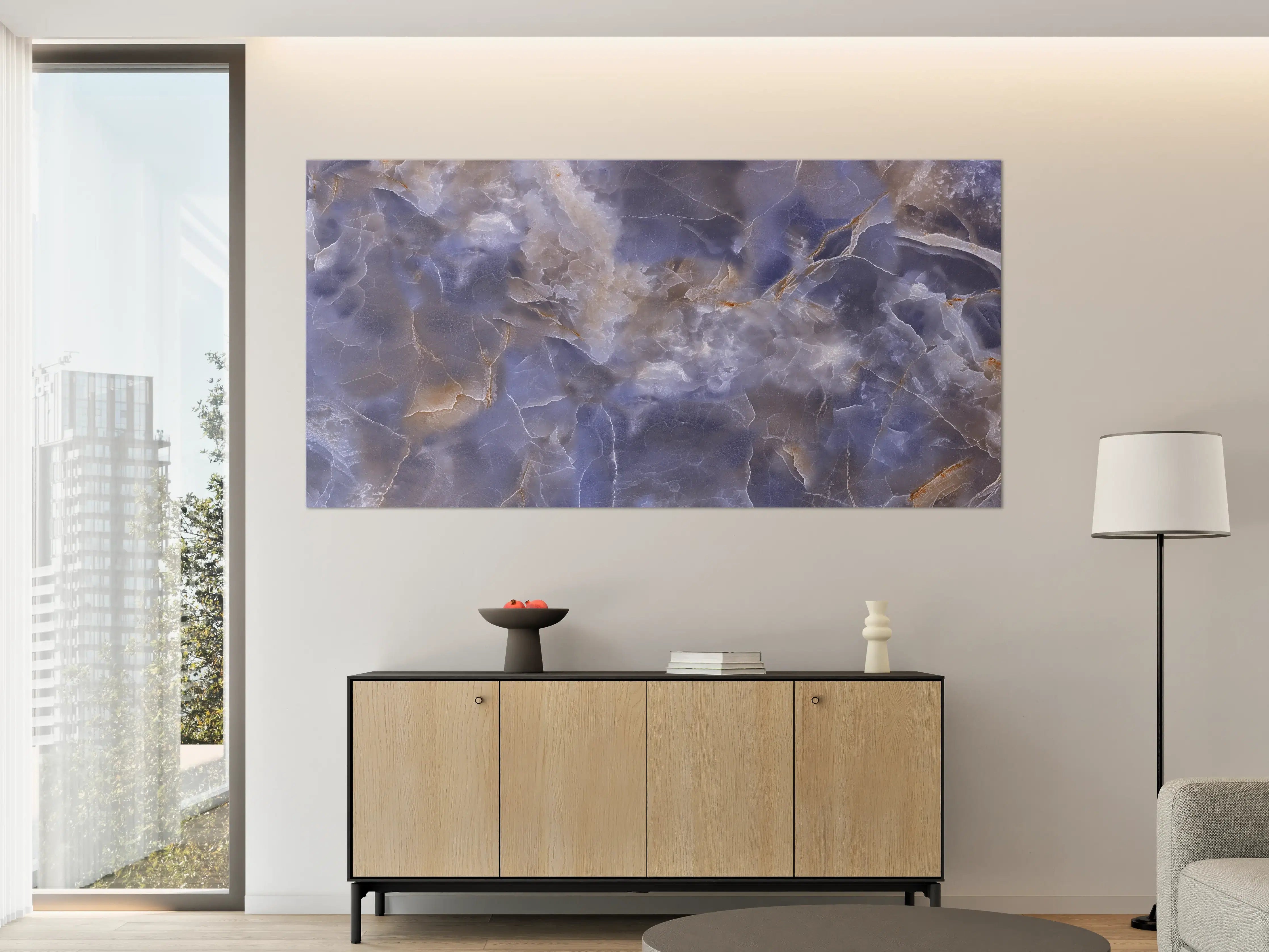 Große Wandbilder - Natürlicher Onyx-Marmor