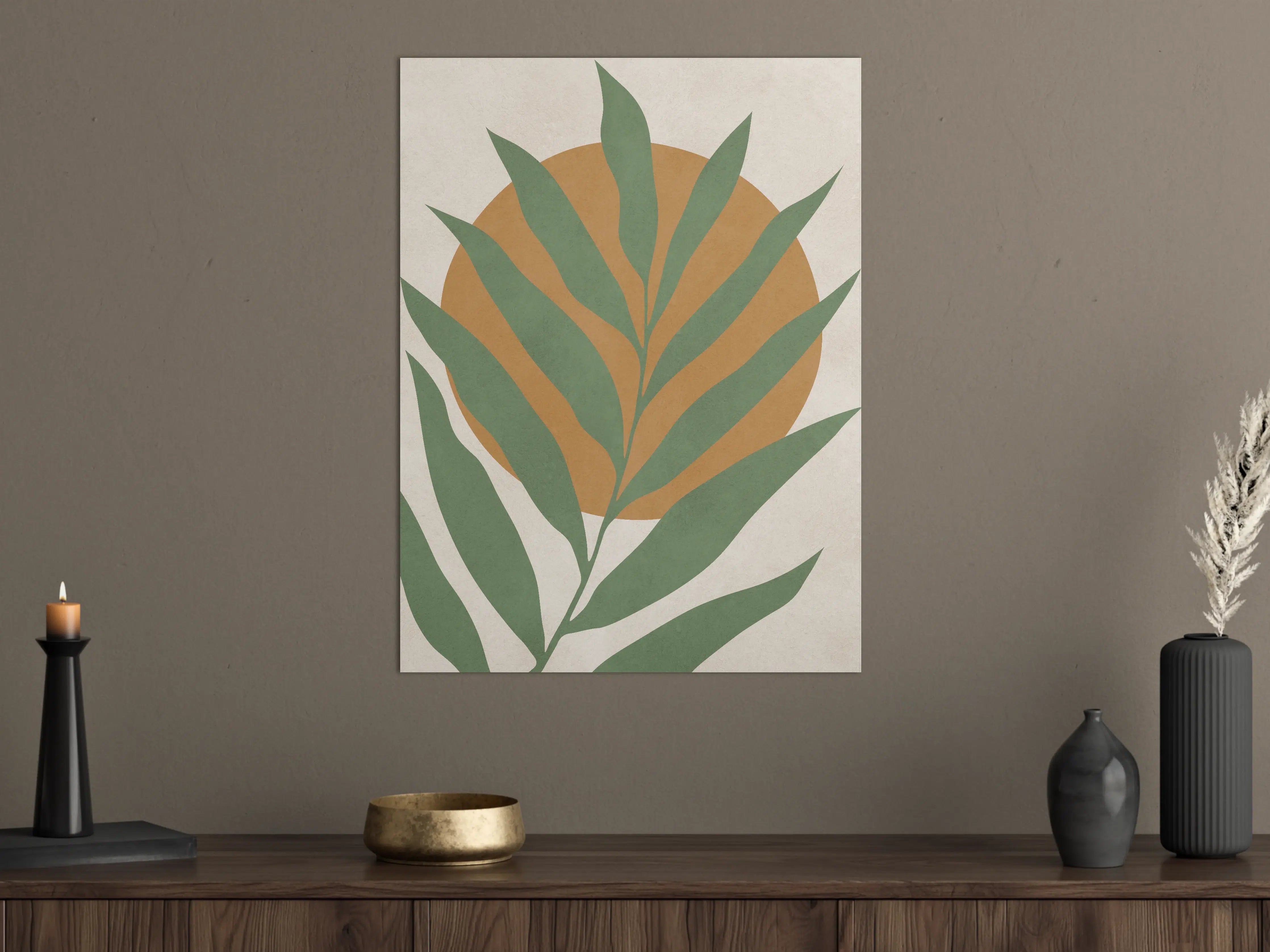 Große Wandbilder - Natur- und Sonneninspiriertes Wandbild