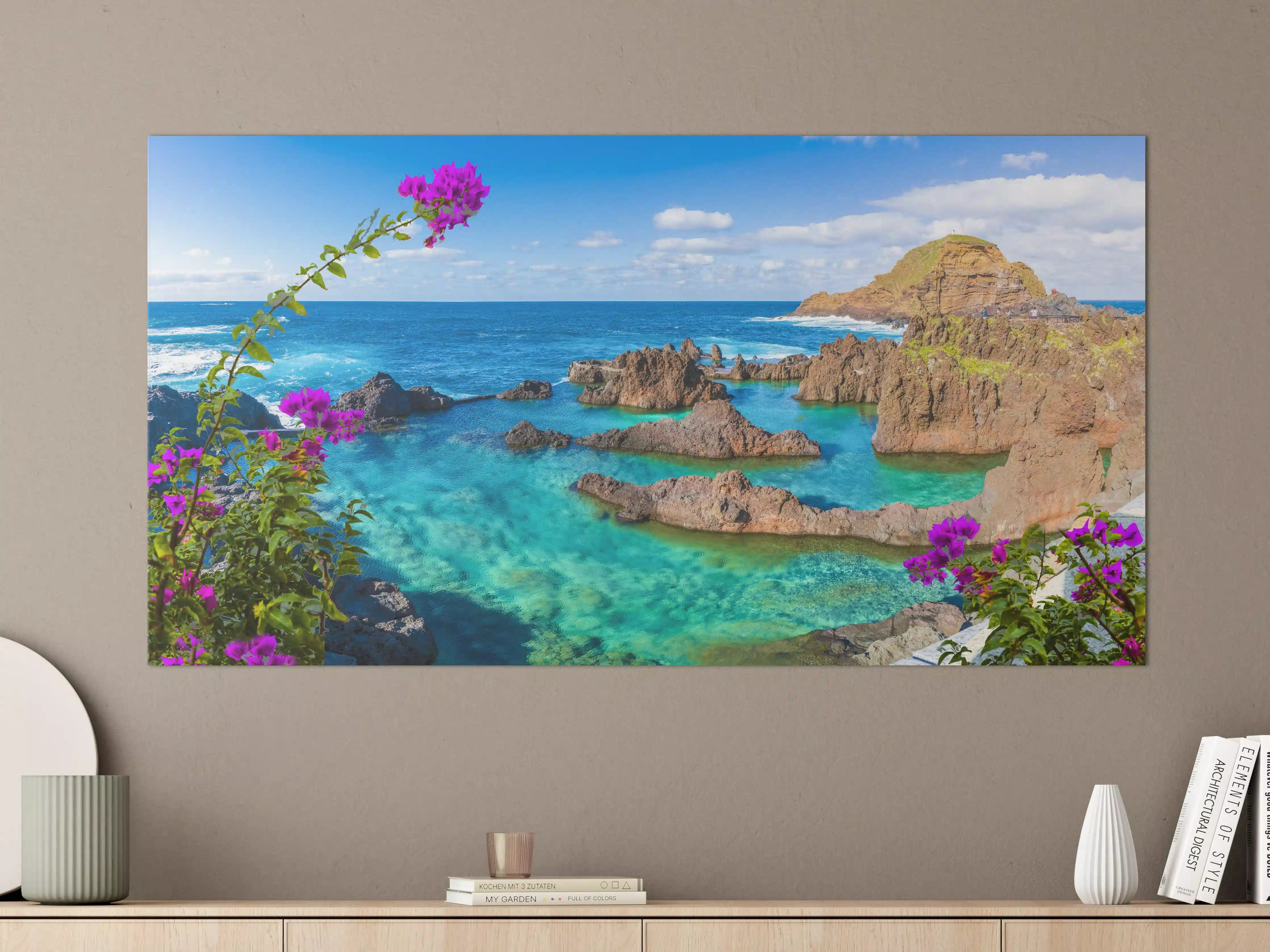 Große Wandbilder - Naturpool in Porto Moniz