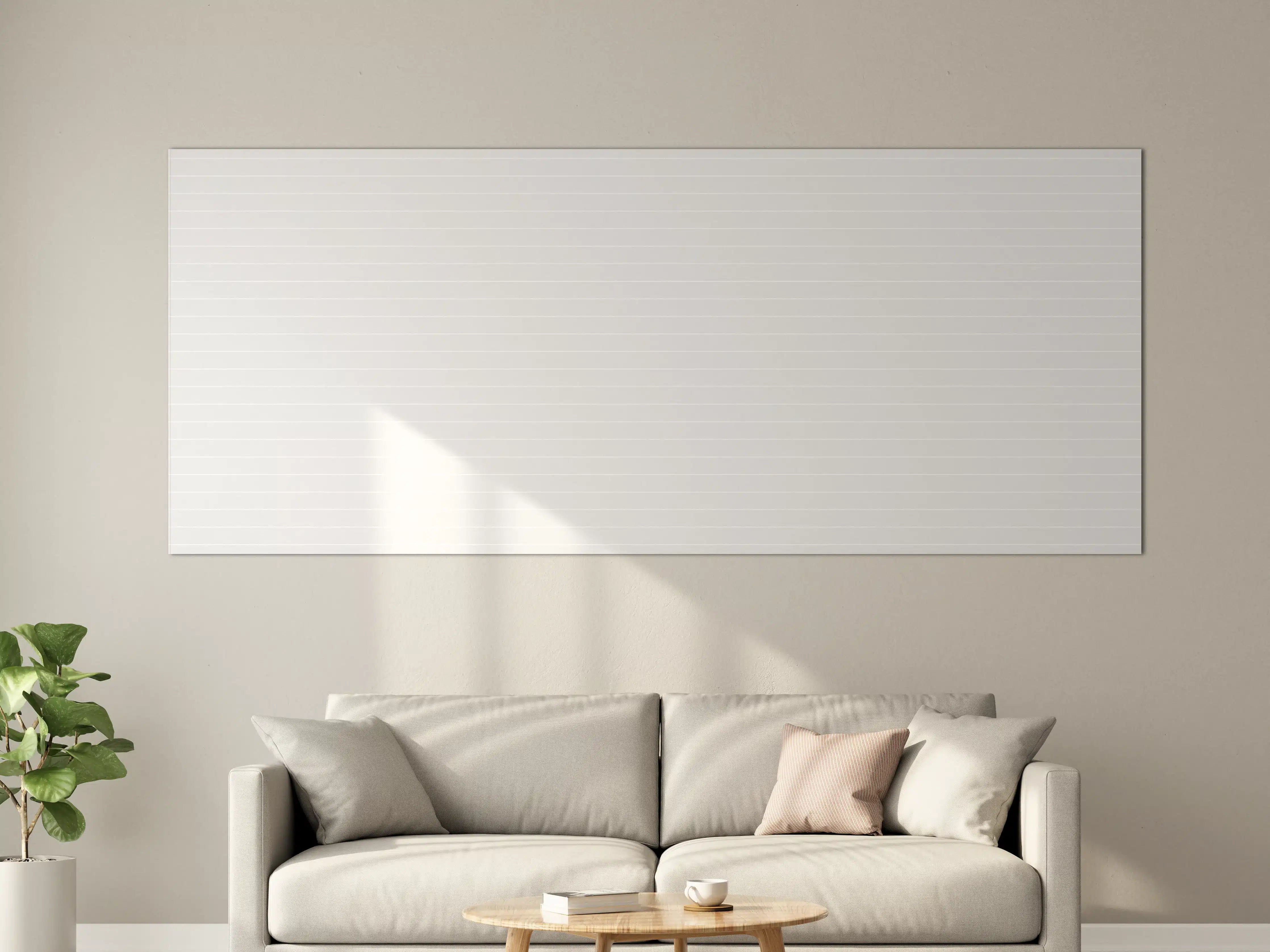 Große Wandbilder - Neutrale Grauwand-Textur