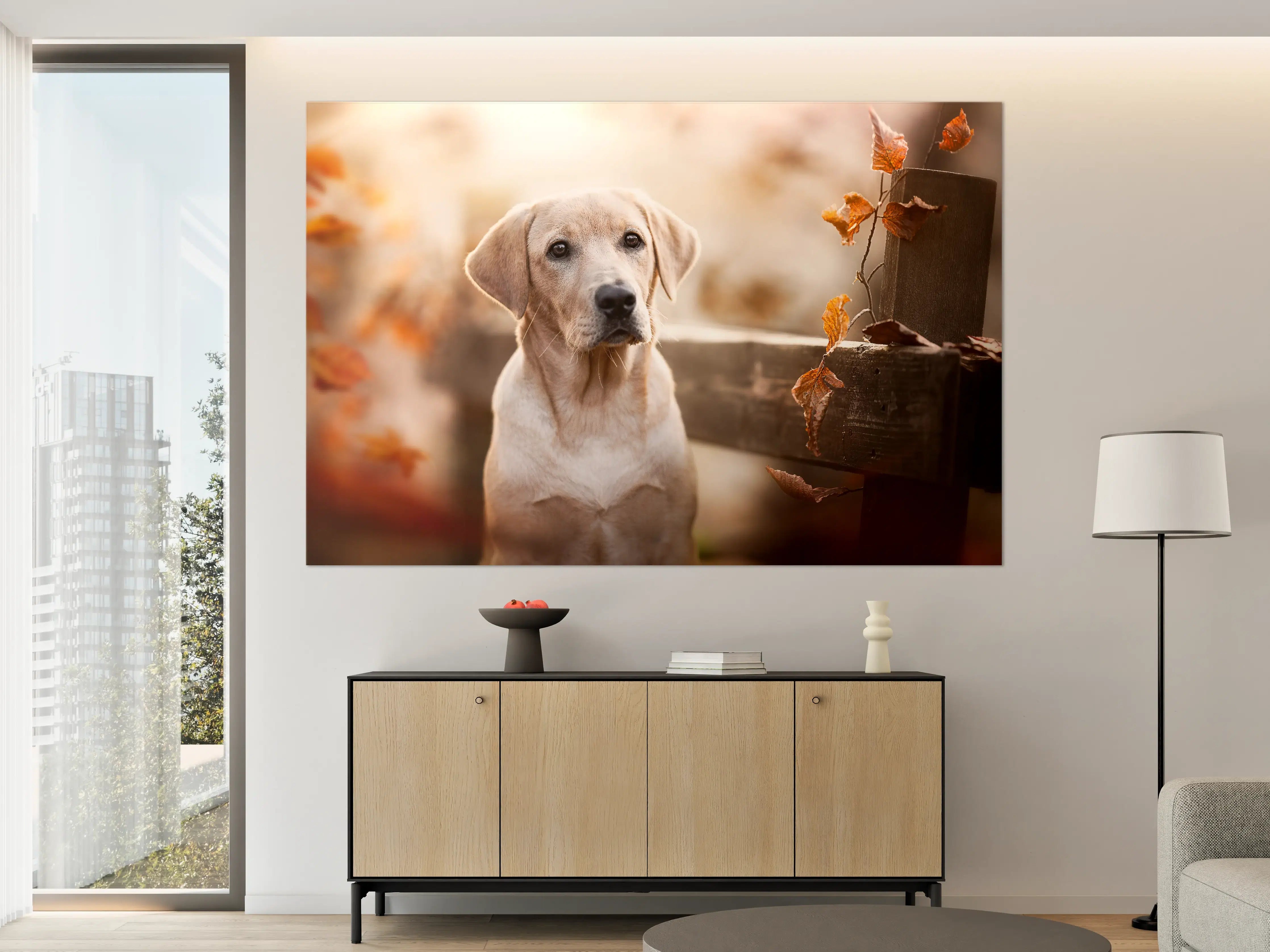 Große Wandbilder - Niedlicher Labrador Welpe