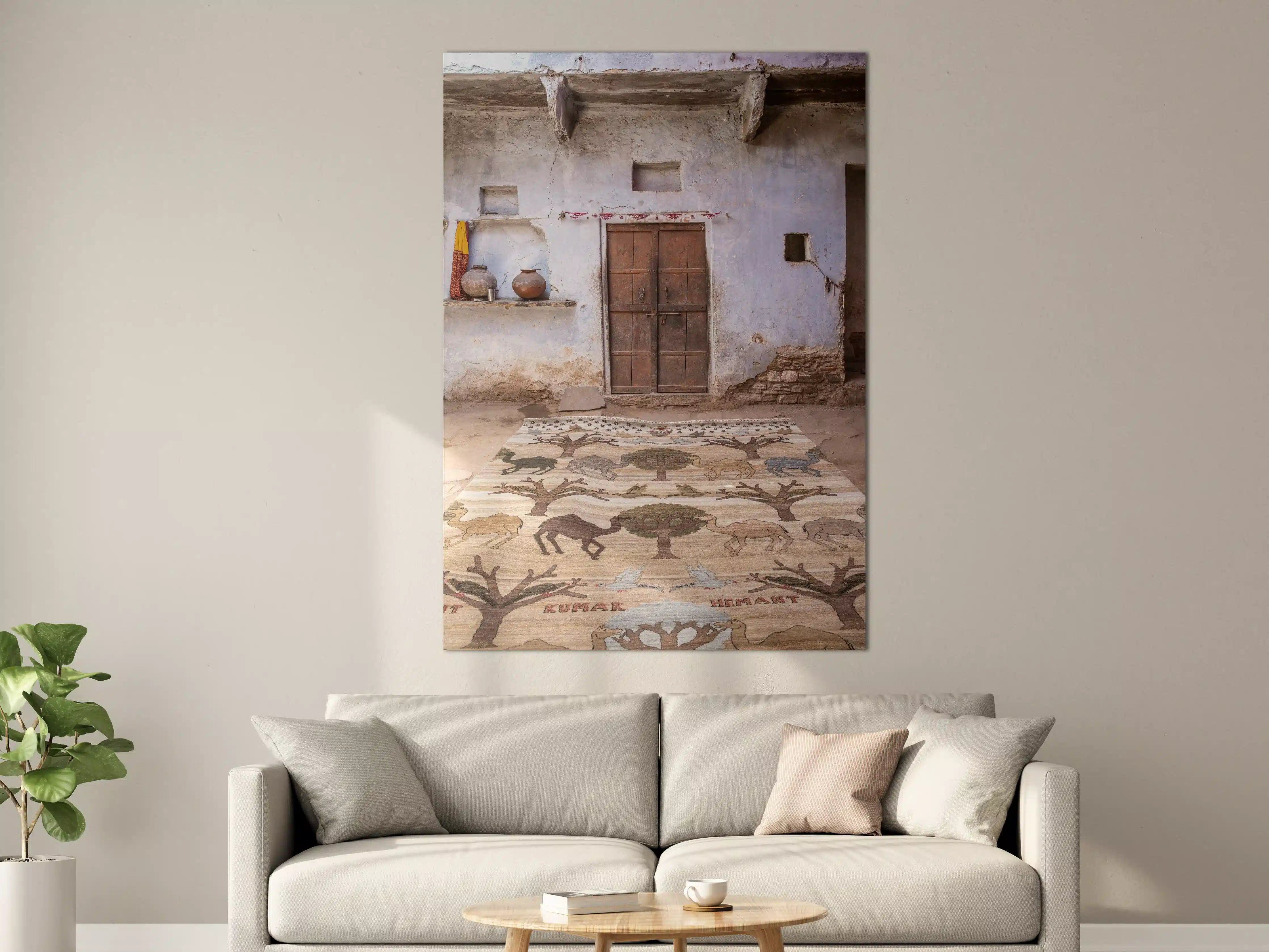 Große Wandbilder - Orientalischer Teppich Antik-Look