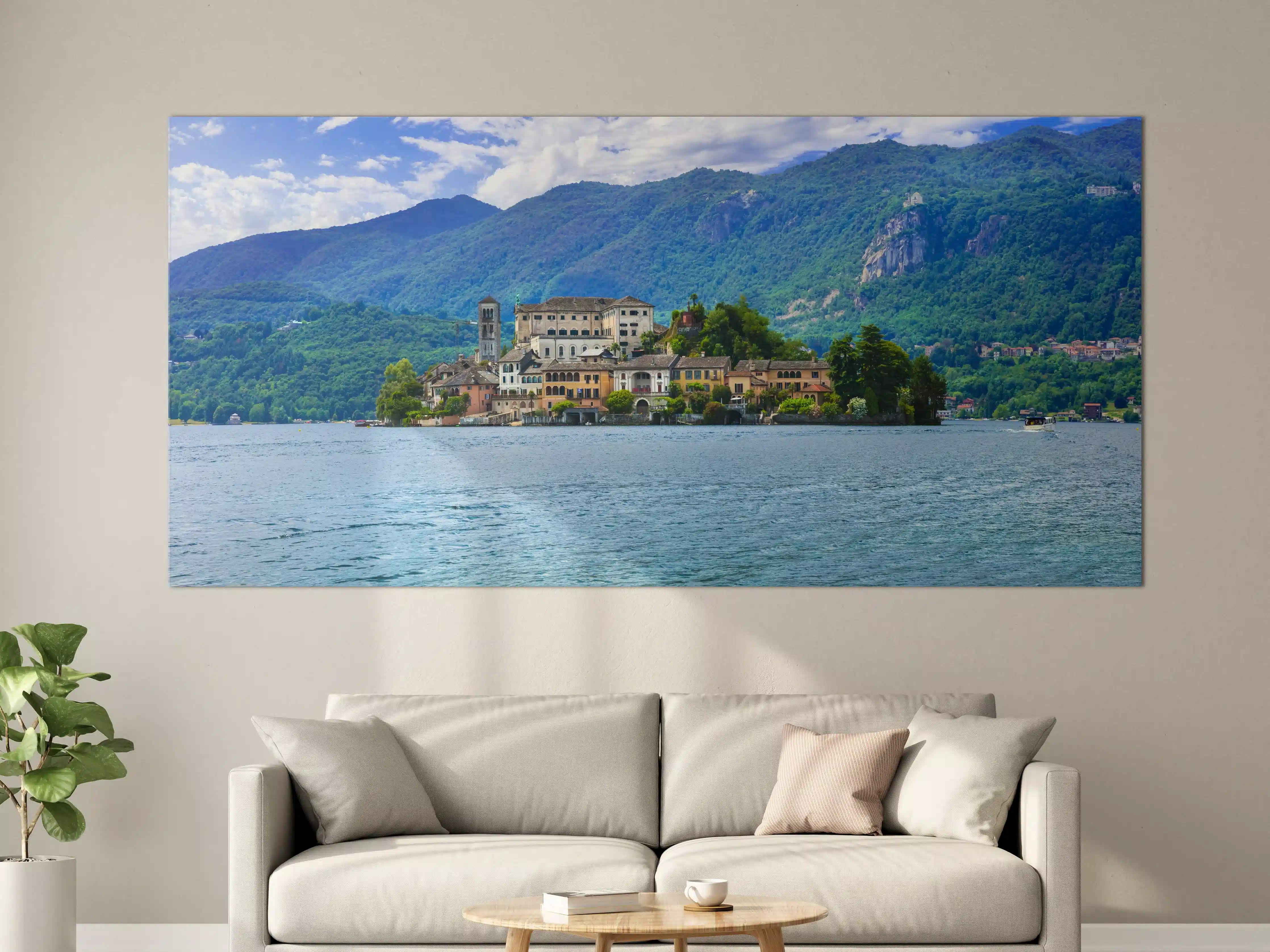 Große Wandbilder - Ortasee - Italien