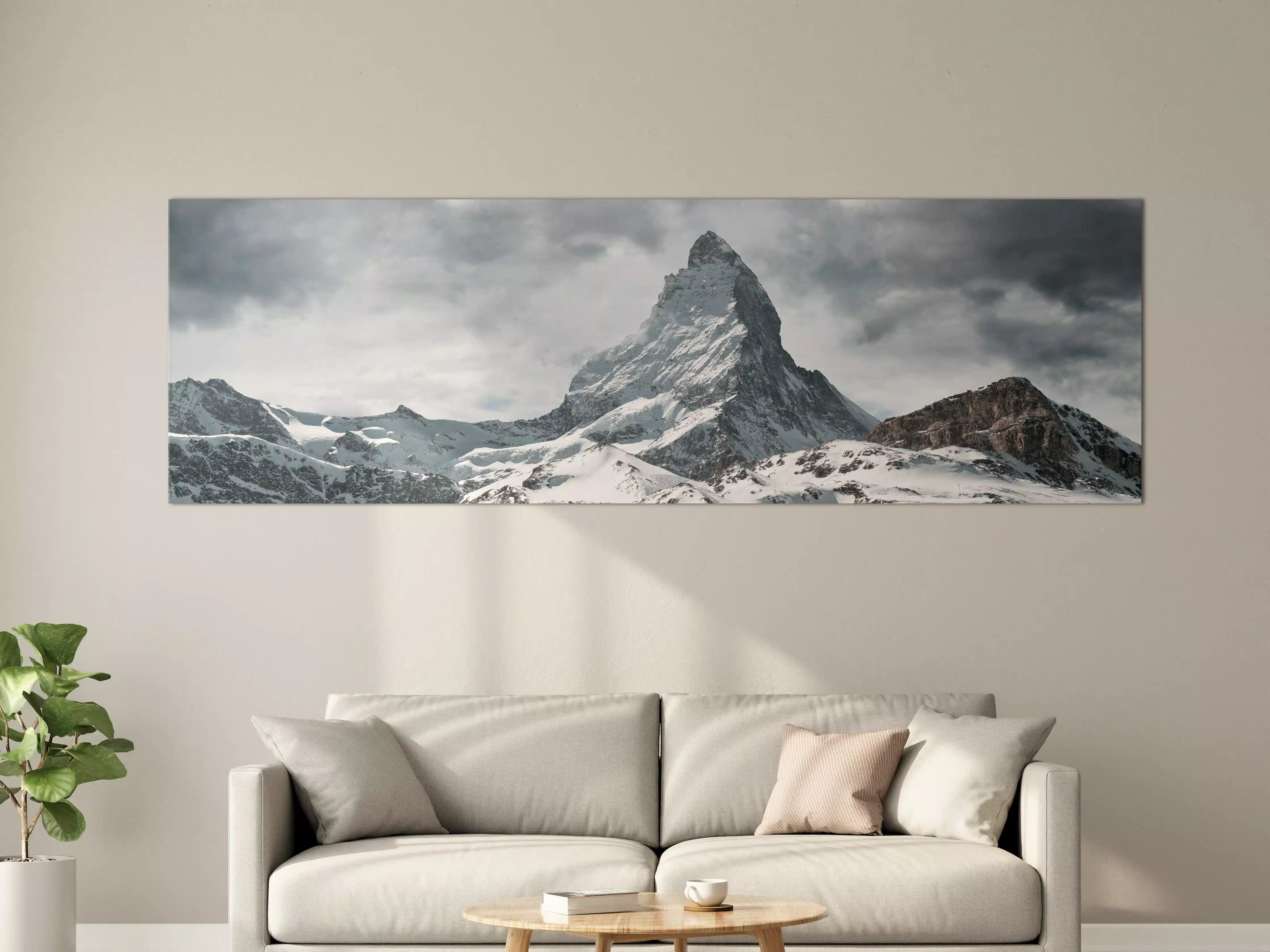 Große Wandbilder - Panorama - Majestätischer Matterhorn - Alpen