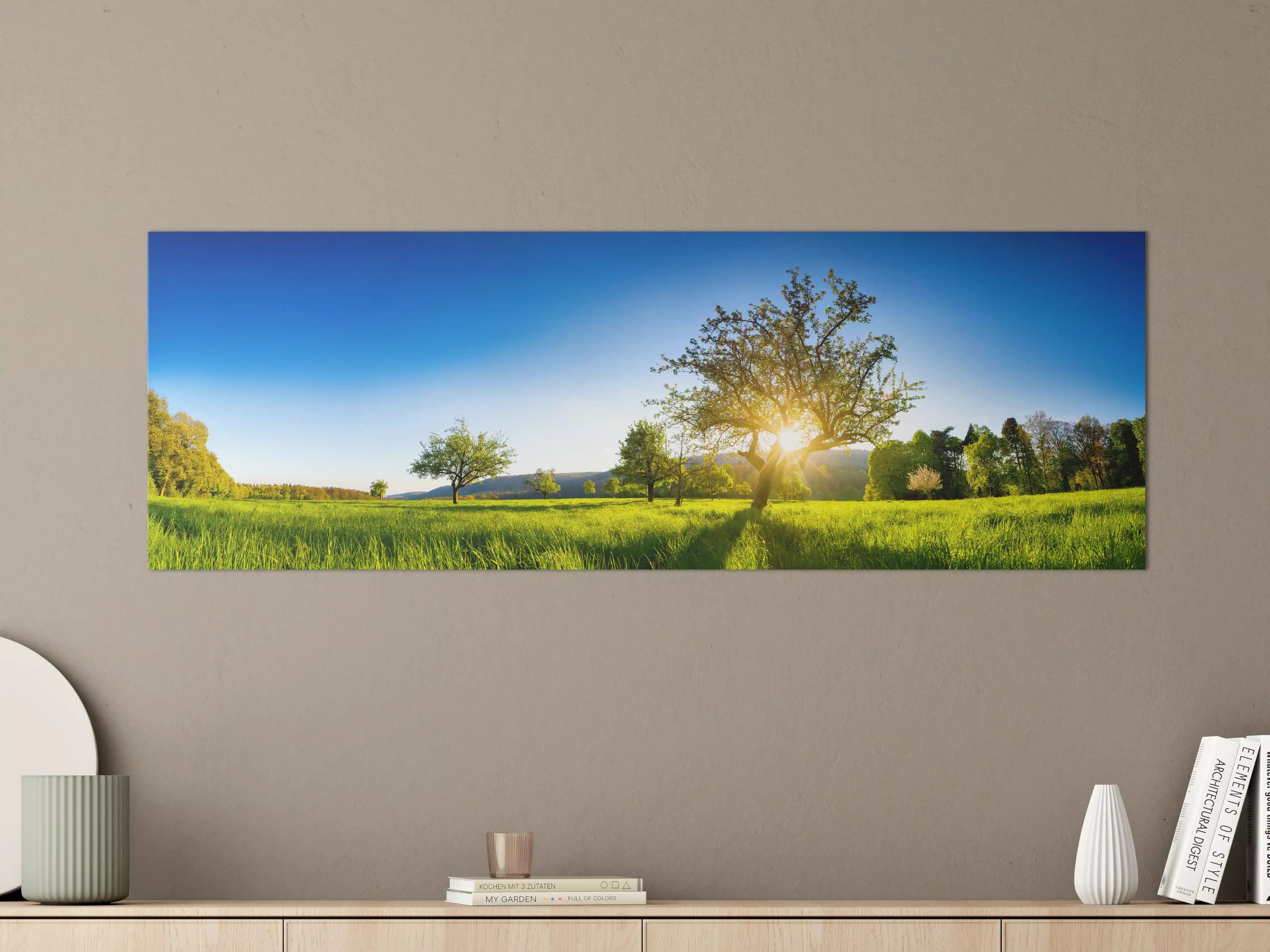 Große Wandbilder - Panorama Ländliche Idylle