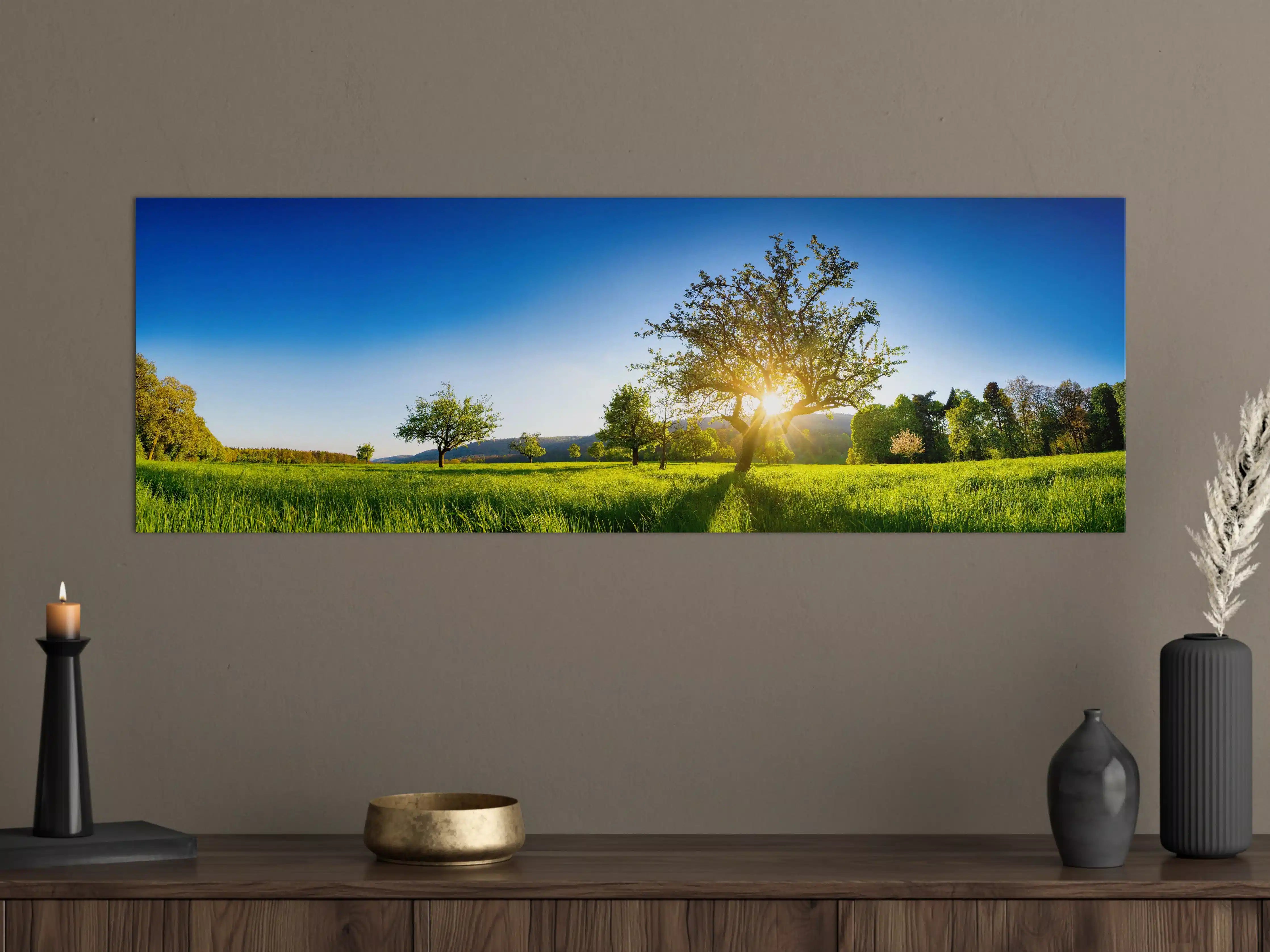 Große Wandbilder - Panorama Ländliche Idylle