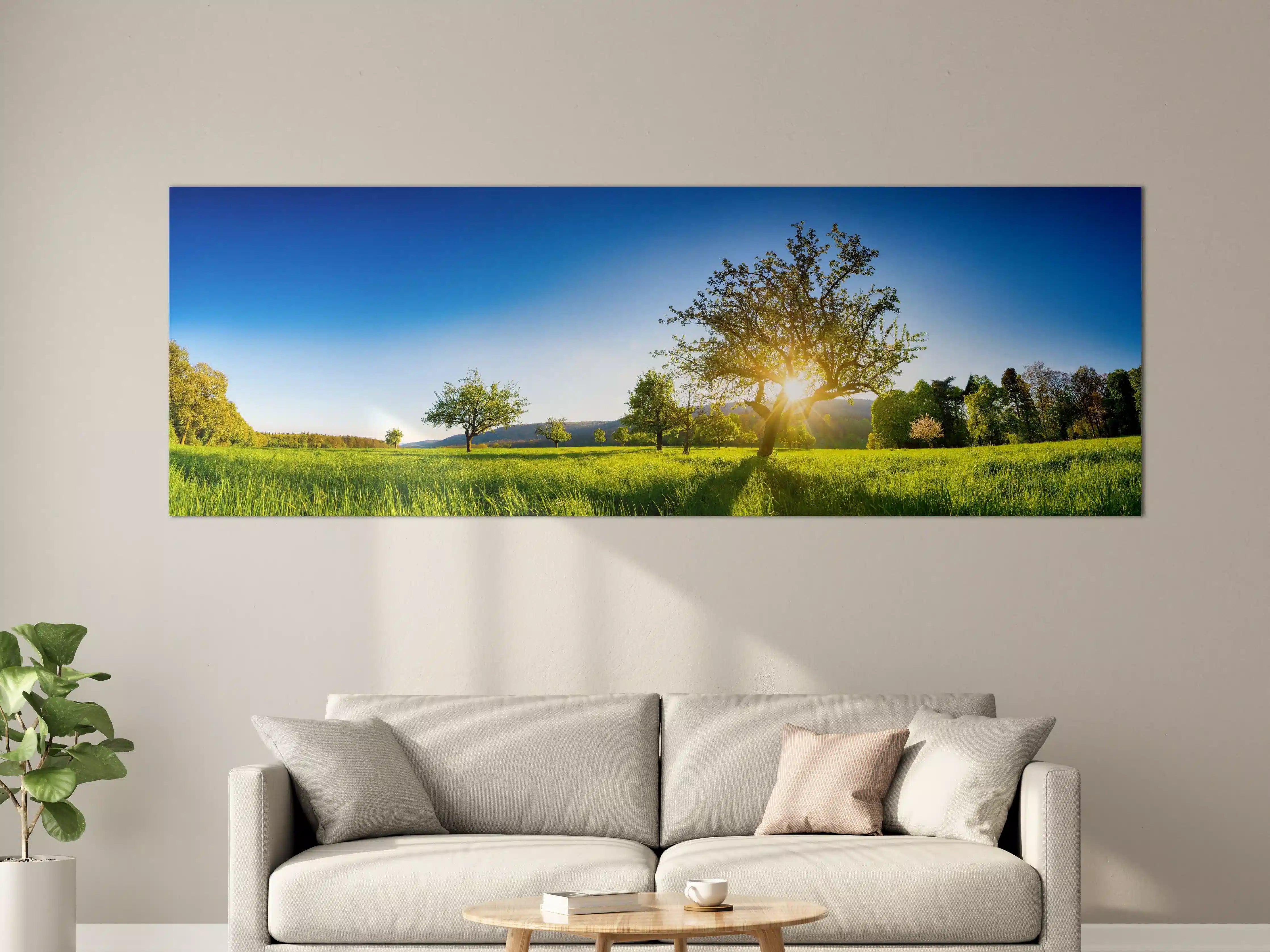 Große Wandbilder - Panorama Ländliche Idylle