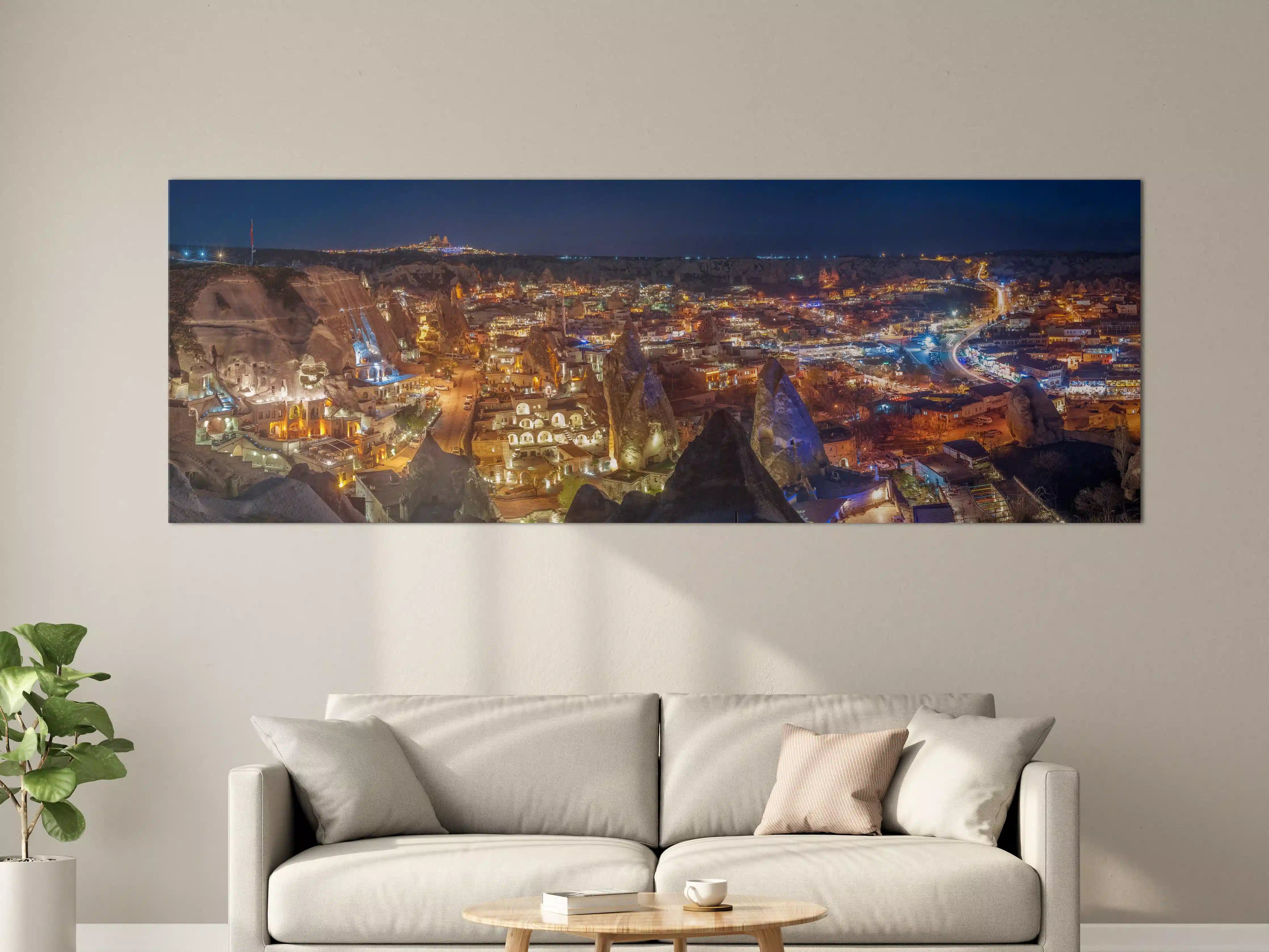 Große Wandbilder - Panorama auf Göreme - Kapadokien