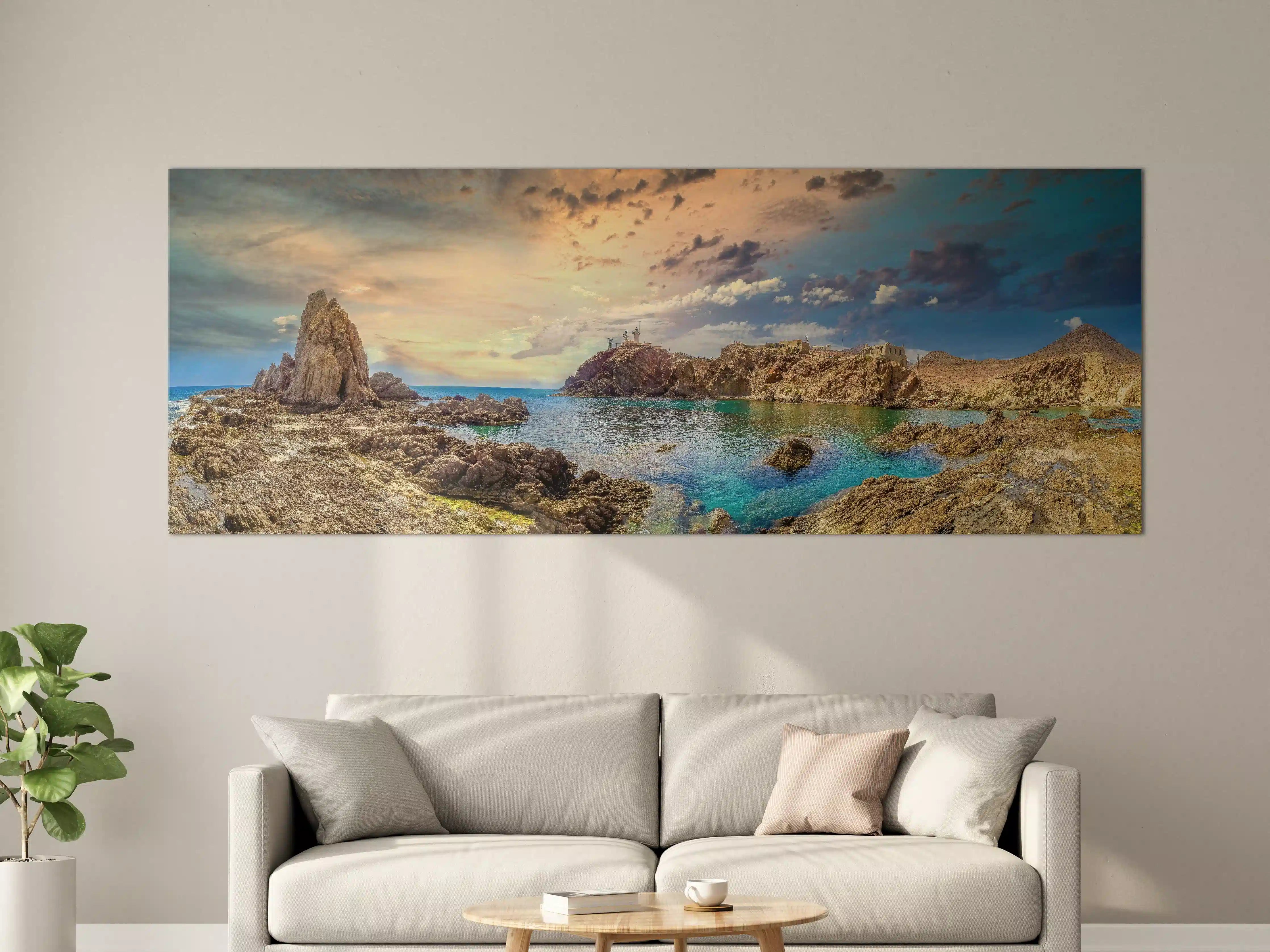 Große Wandbilder - Panoramablick - Arrecife de las Sirenas