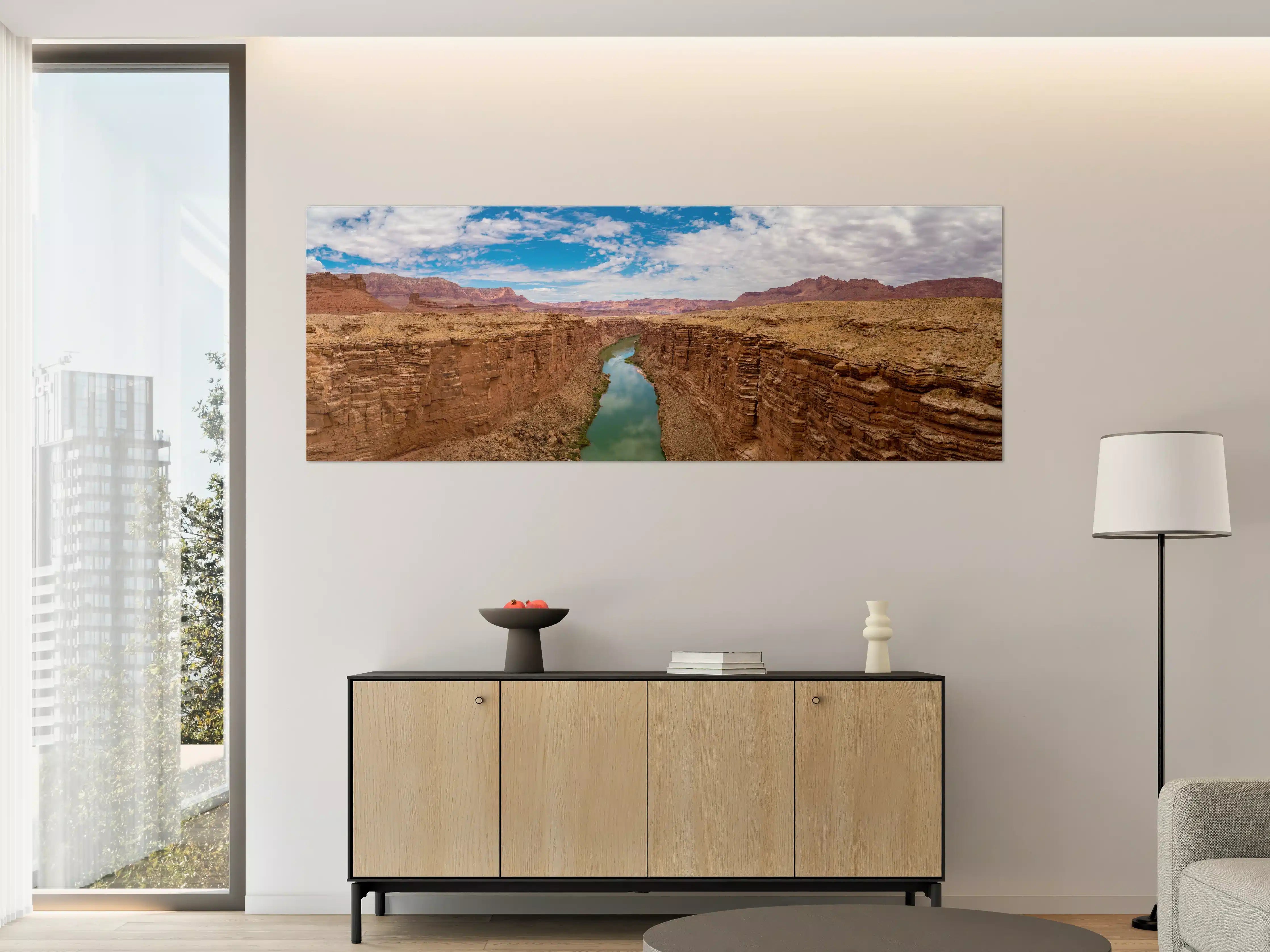 Große Wandbilder - Panoramablick auf Colorado River - USA