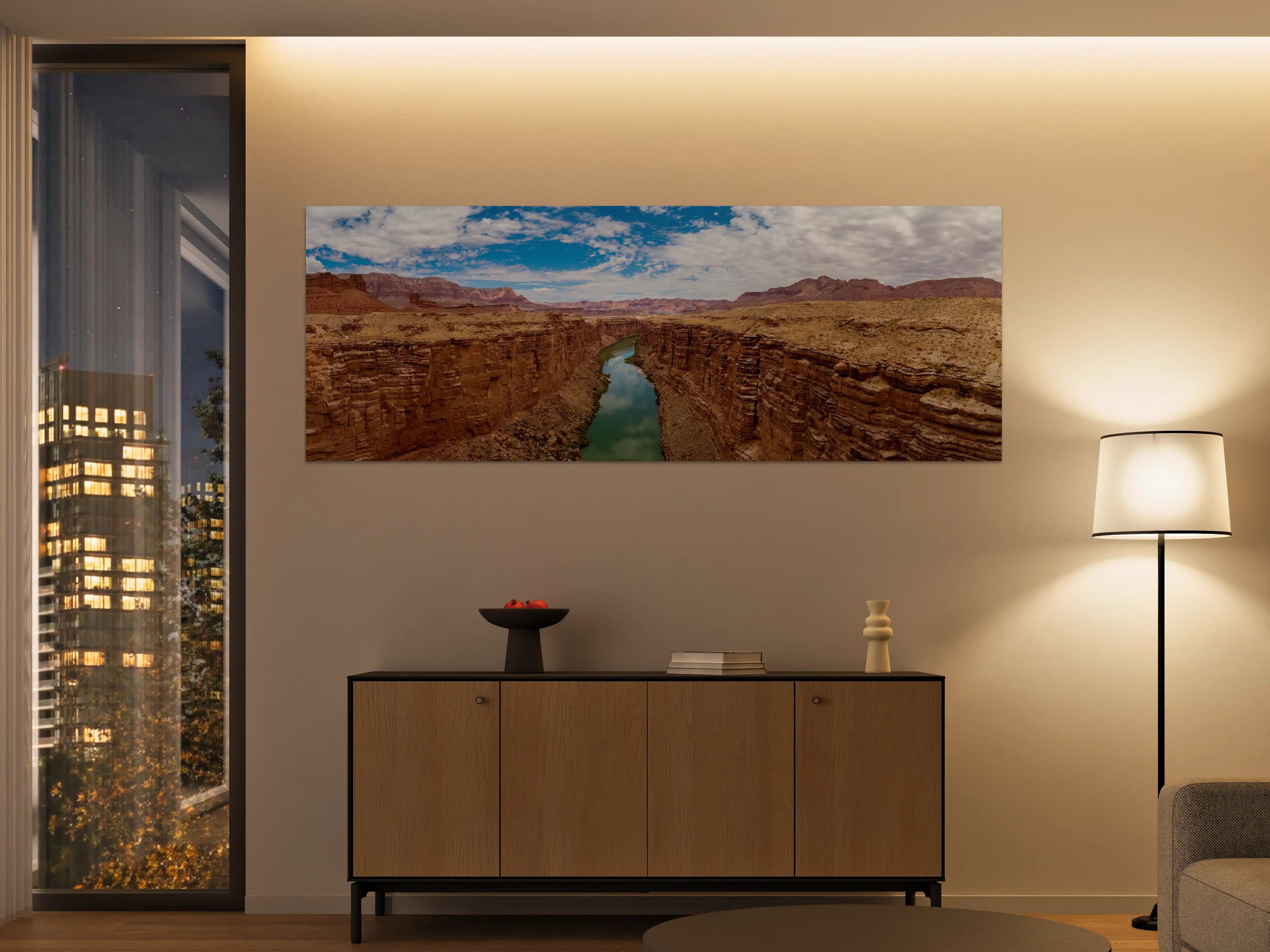 Große Wandbilder - Panoramablick auf Colorado River - USA