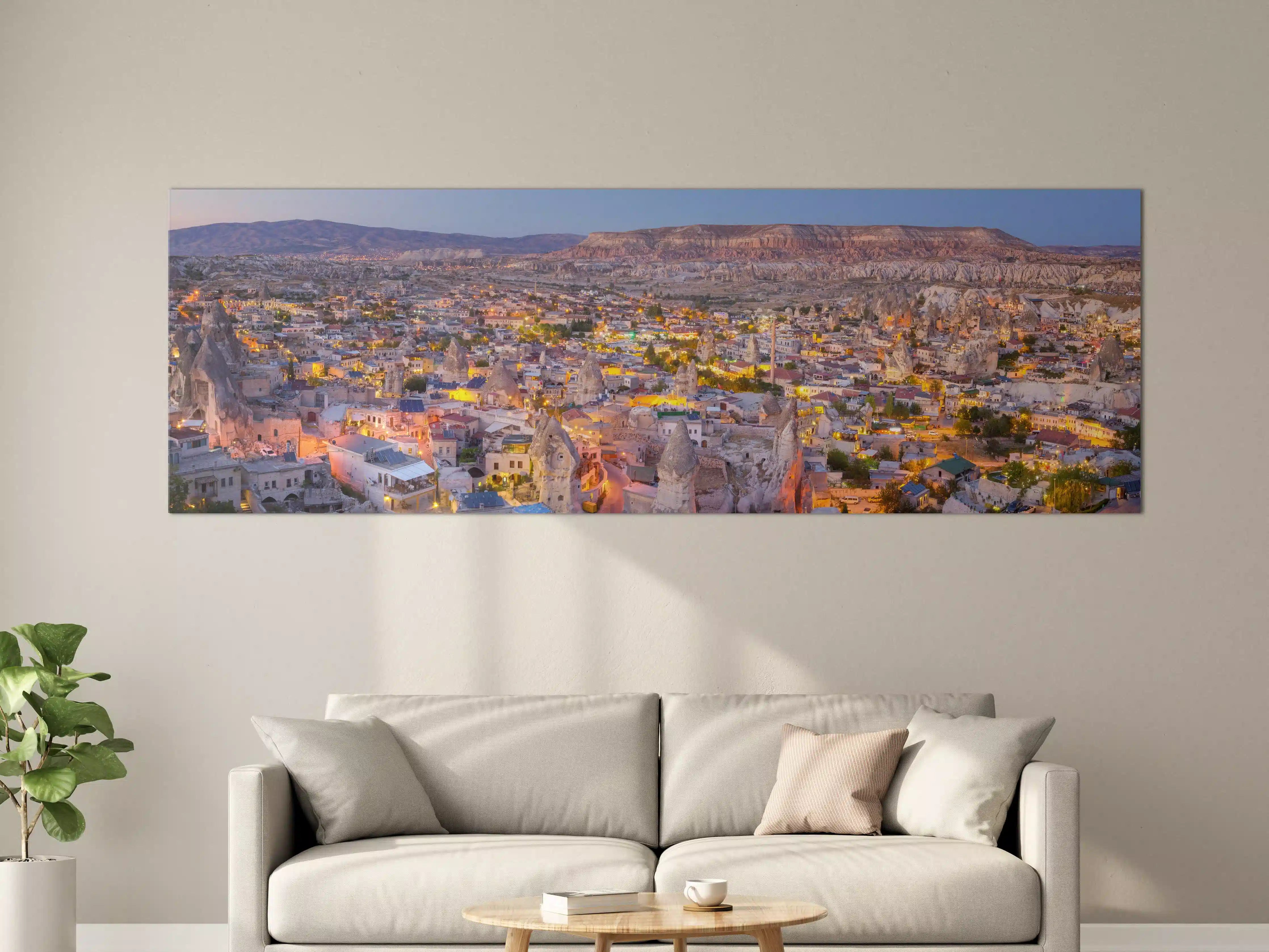 Große Wandbilder - Panoramablick auf Göreme - Kapadokien