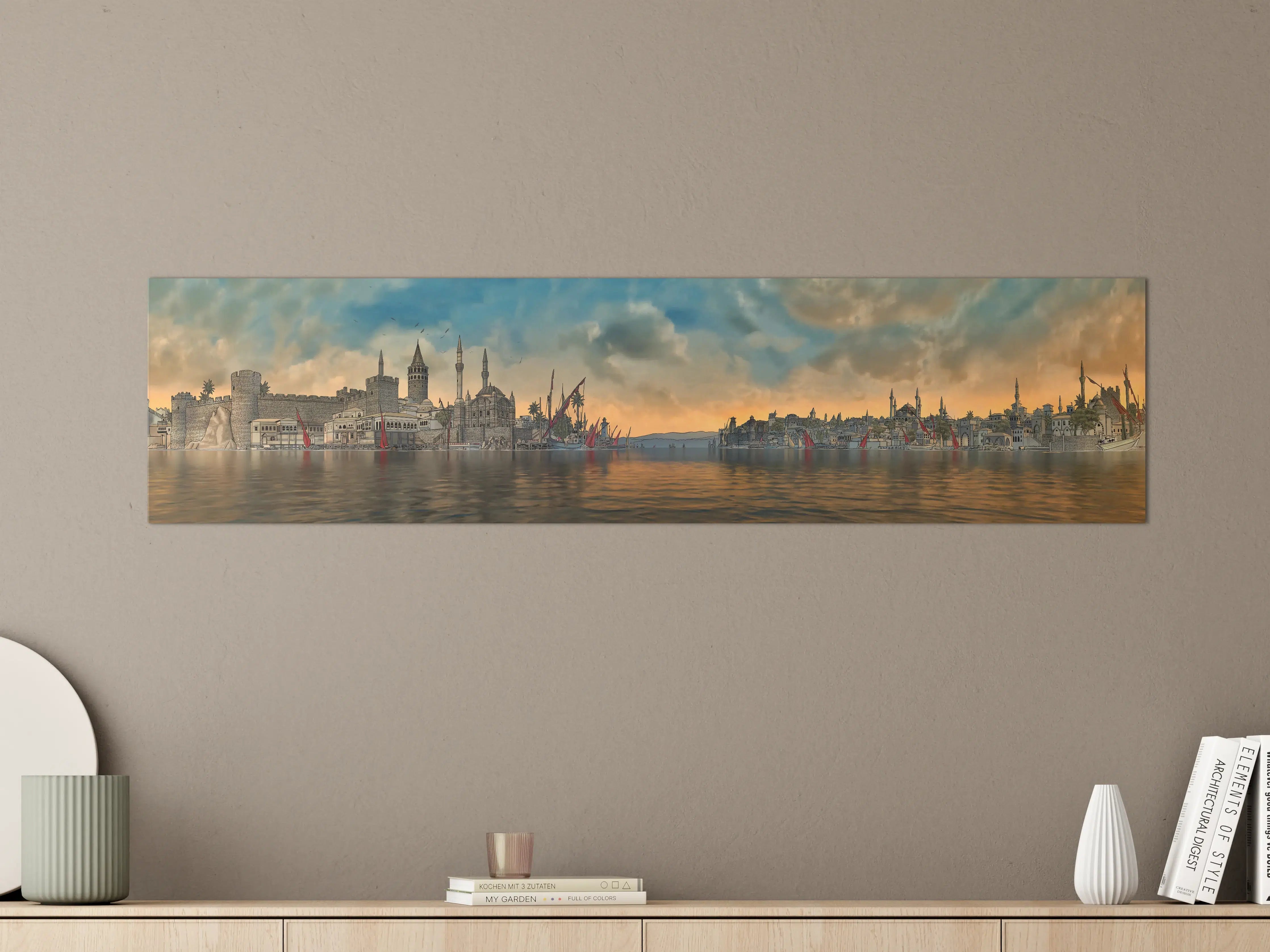 Große Wandbilder - Panoramablick auf alt-Istanbul
