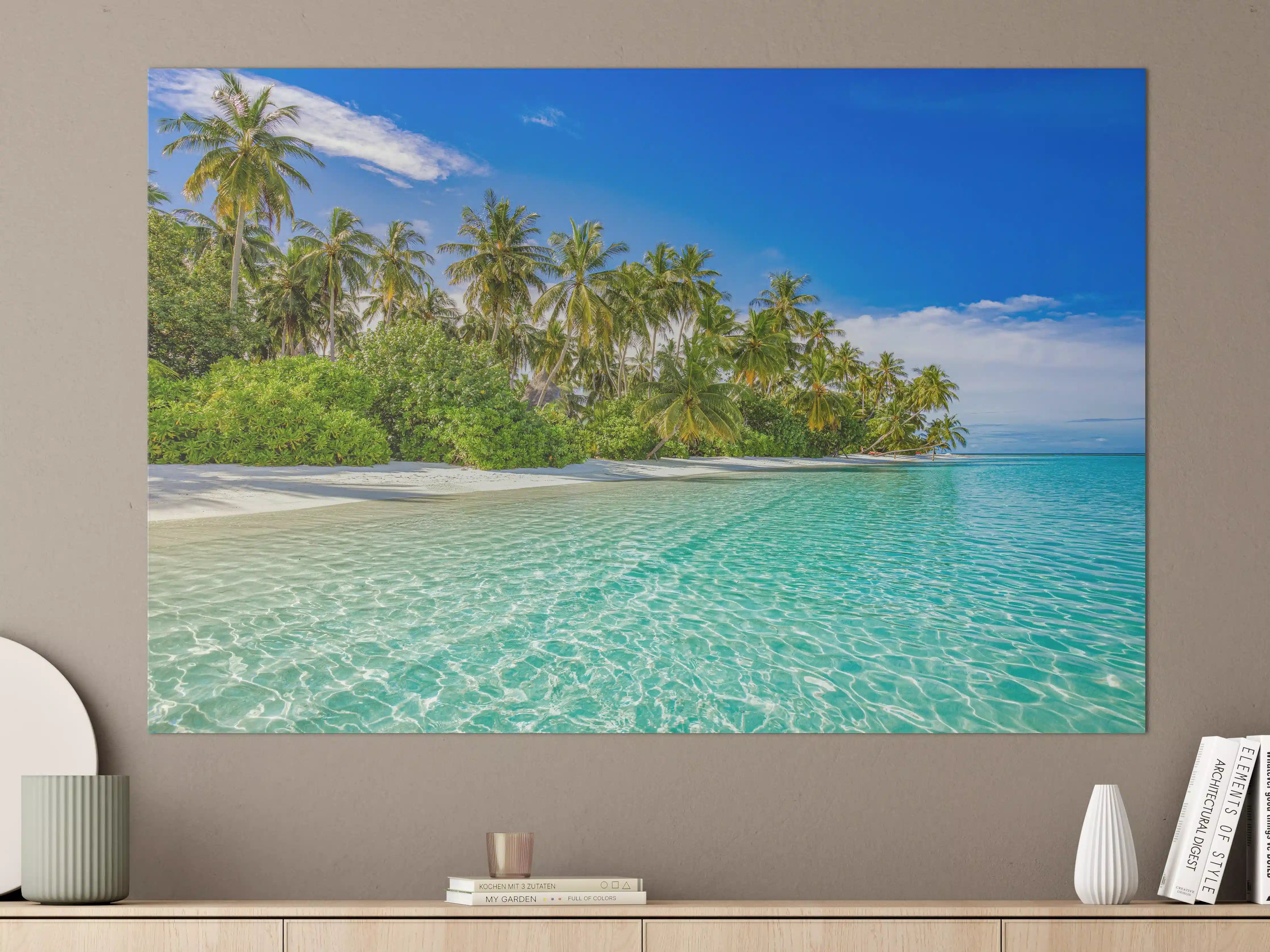 Große Wandbilder - Paradiesische Insel