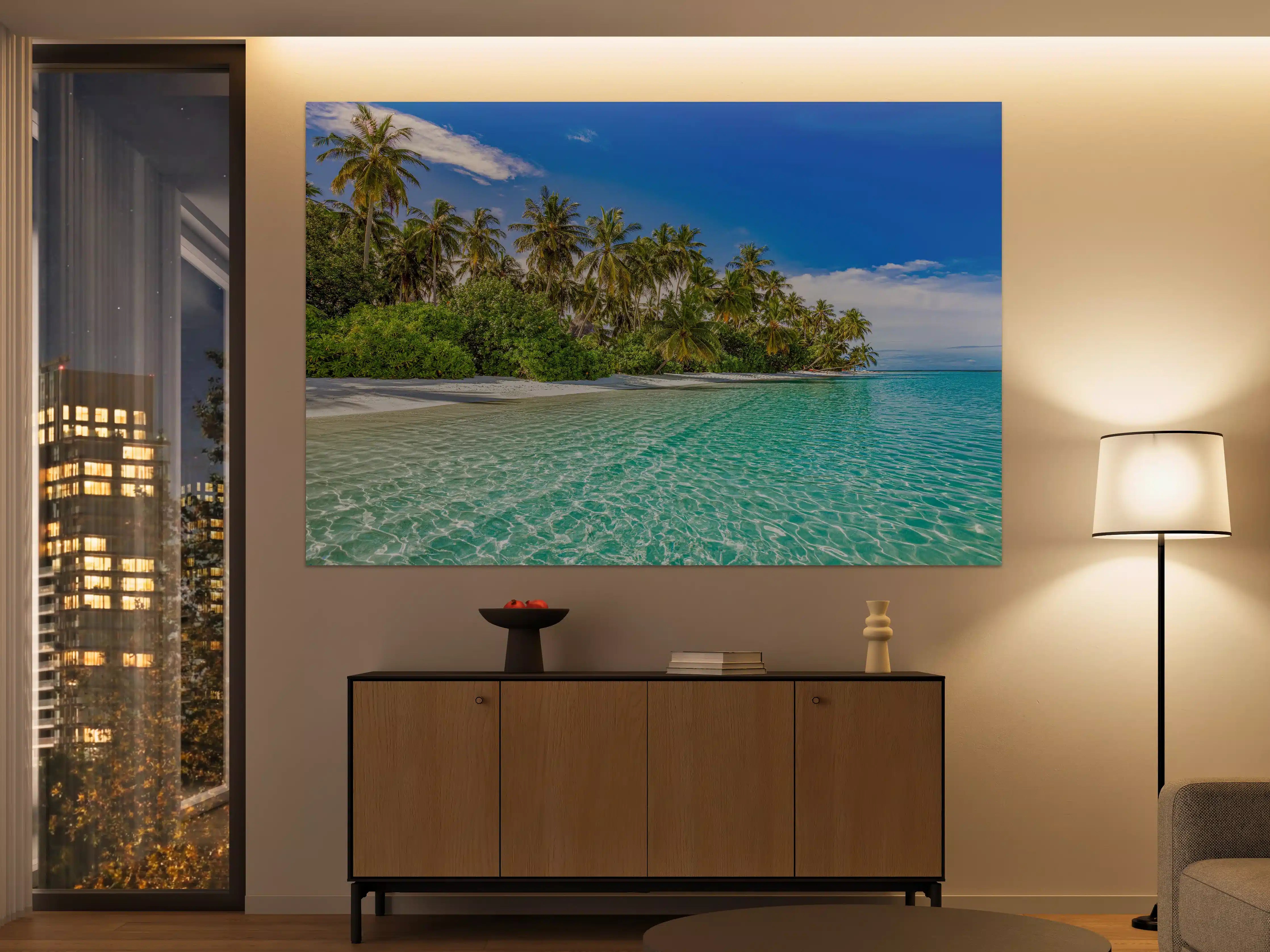 Große Wandbilder - Paradiesische Insel