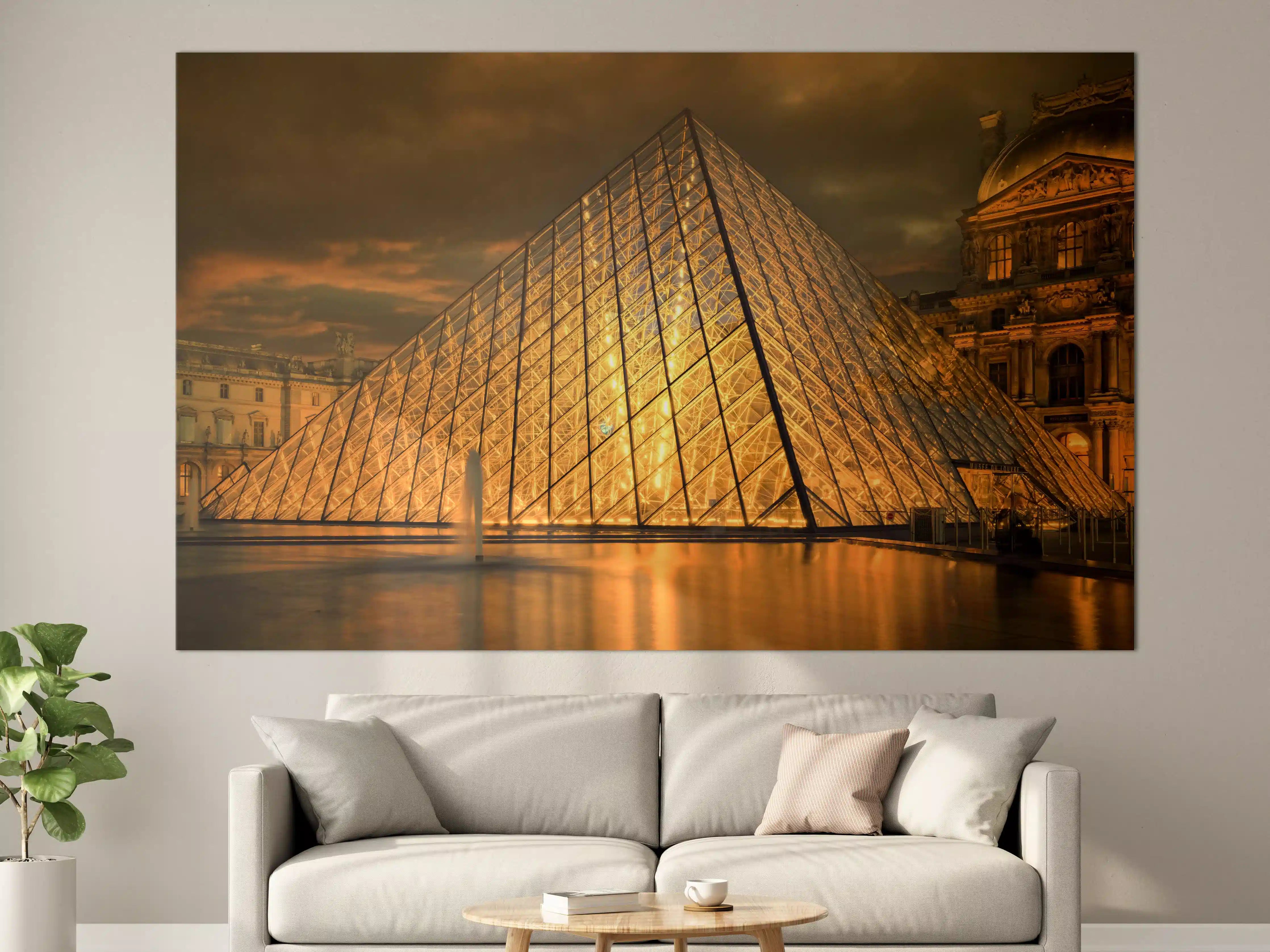 Große Wandbilder - Paris Le Louvre