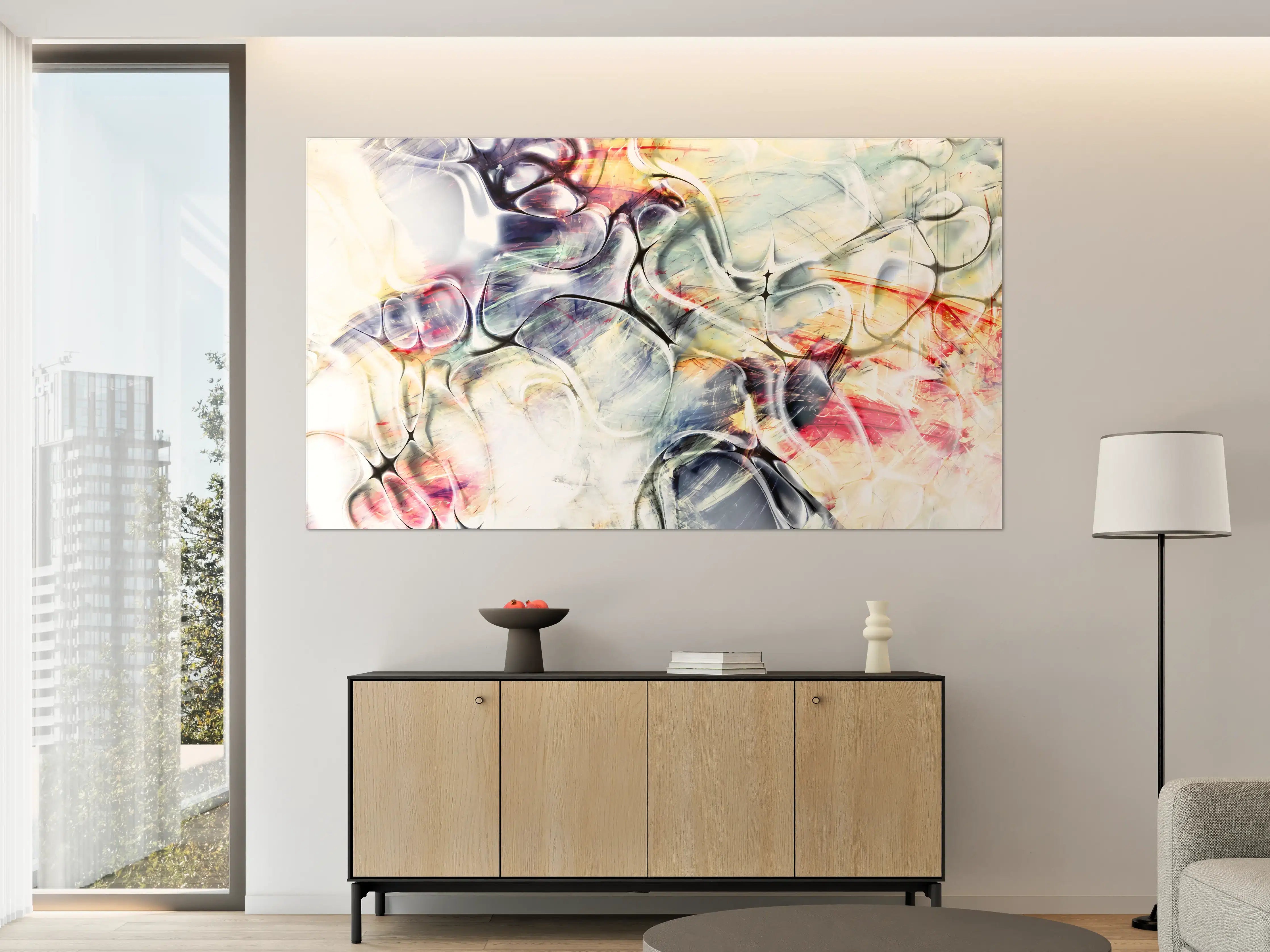 Große Wandbilder - Pastellfarben Kunst