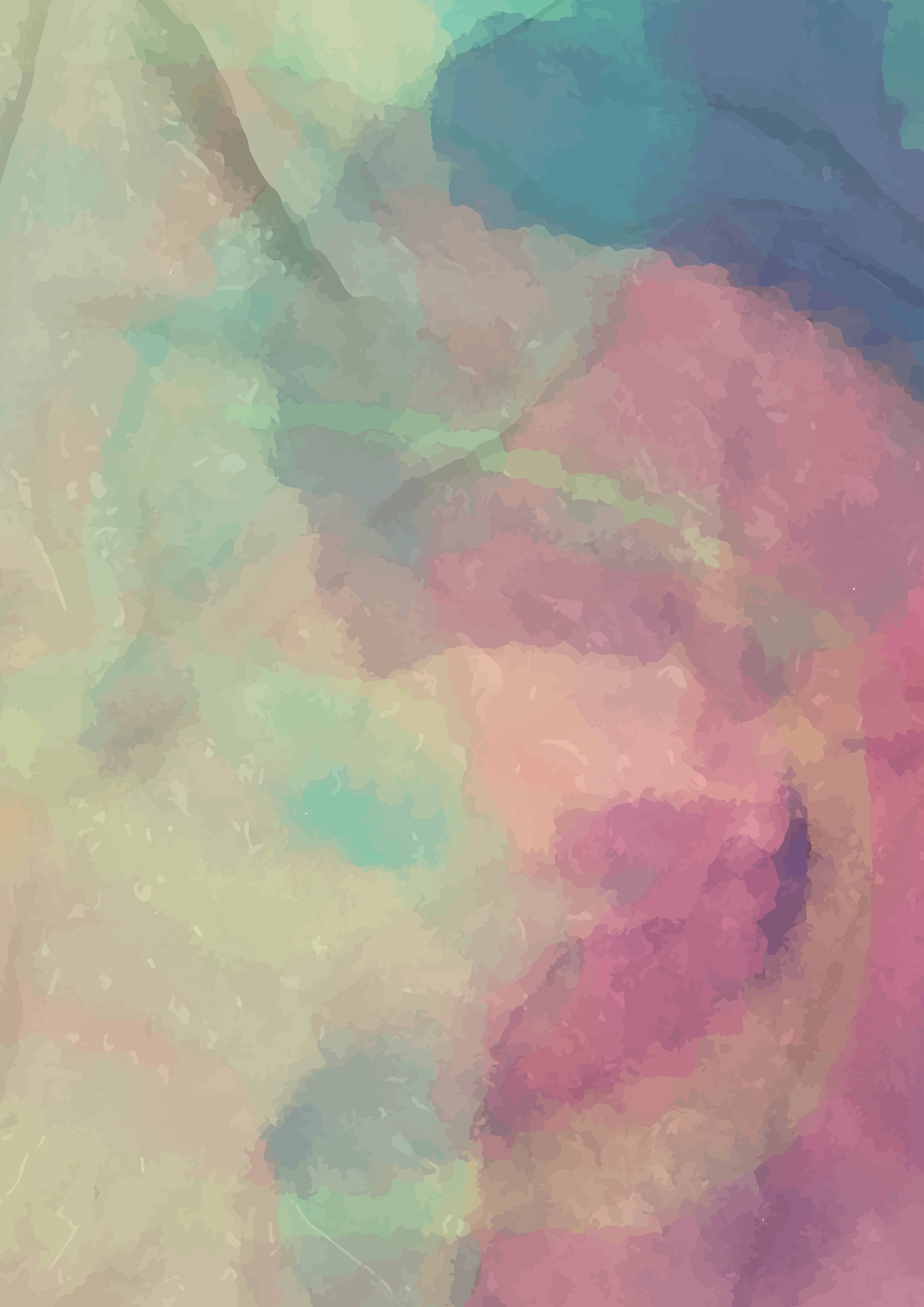 Große Wandbilder-Pastellfarbene Wasserfarben-Textur