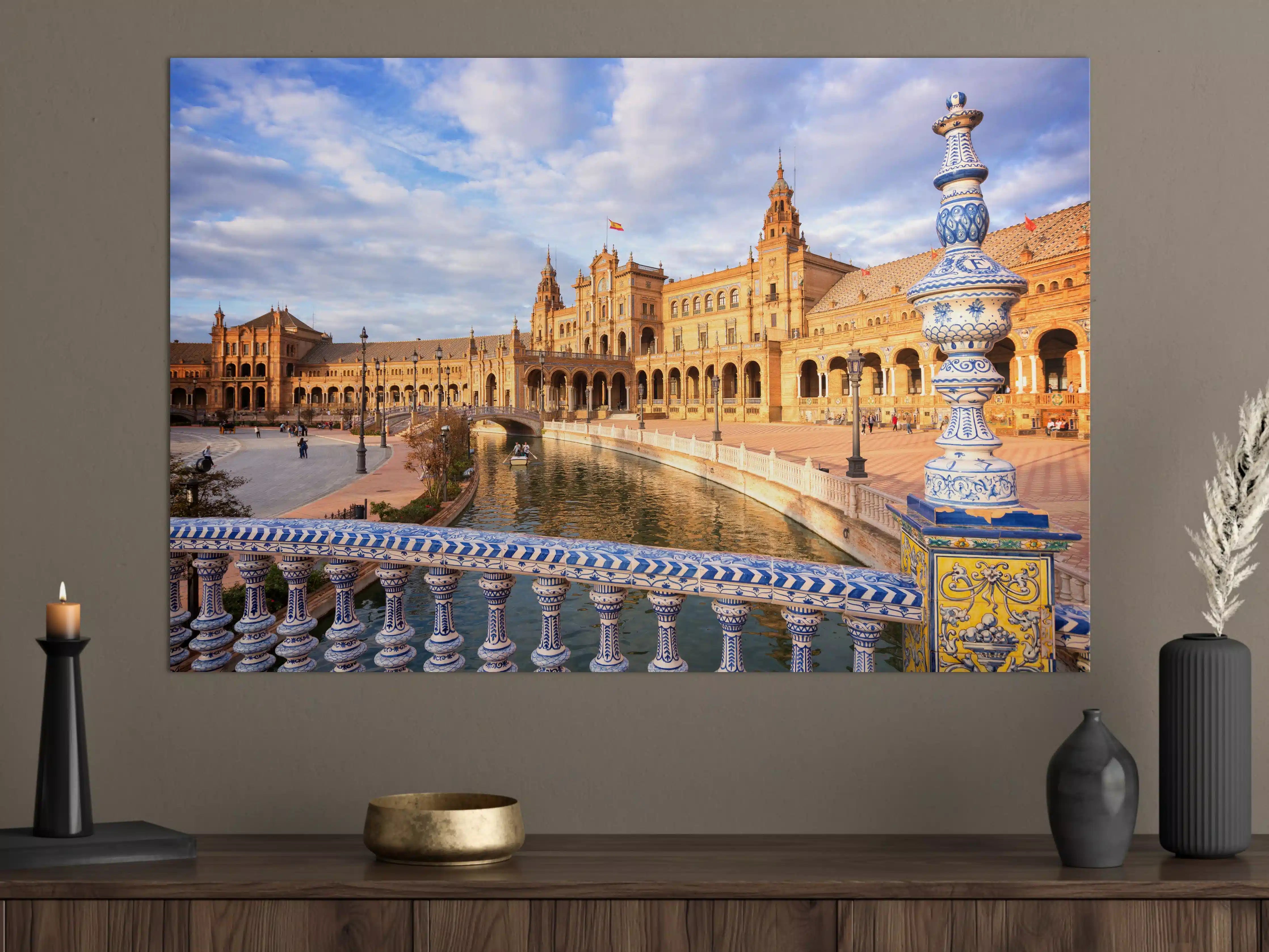 Große Wandbilder - Plaza de Espana in Sevilla