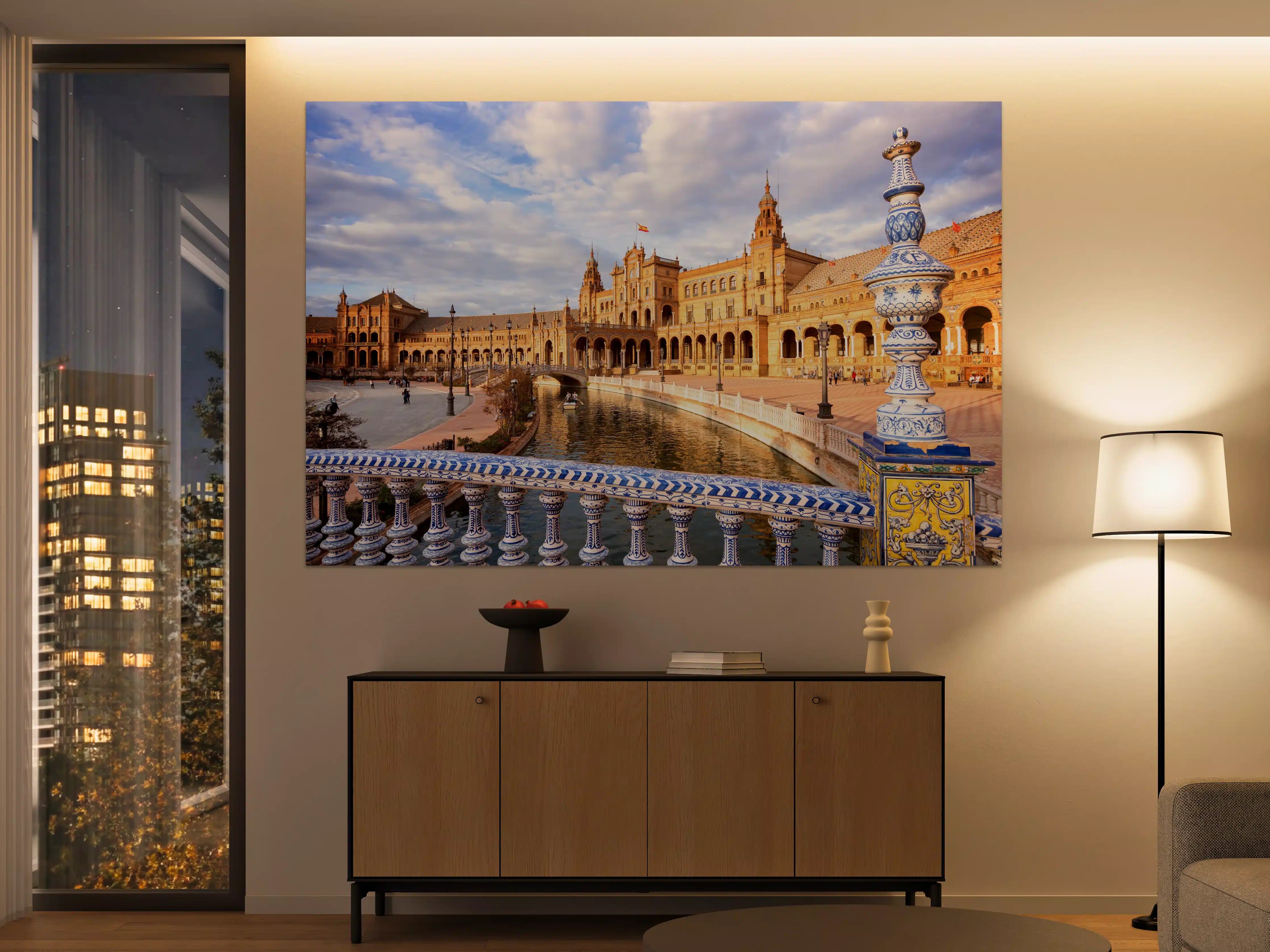 Große Wandbilder - Plaza de Espana in Sevilla