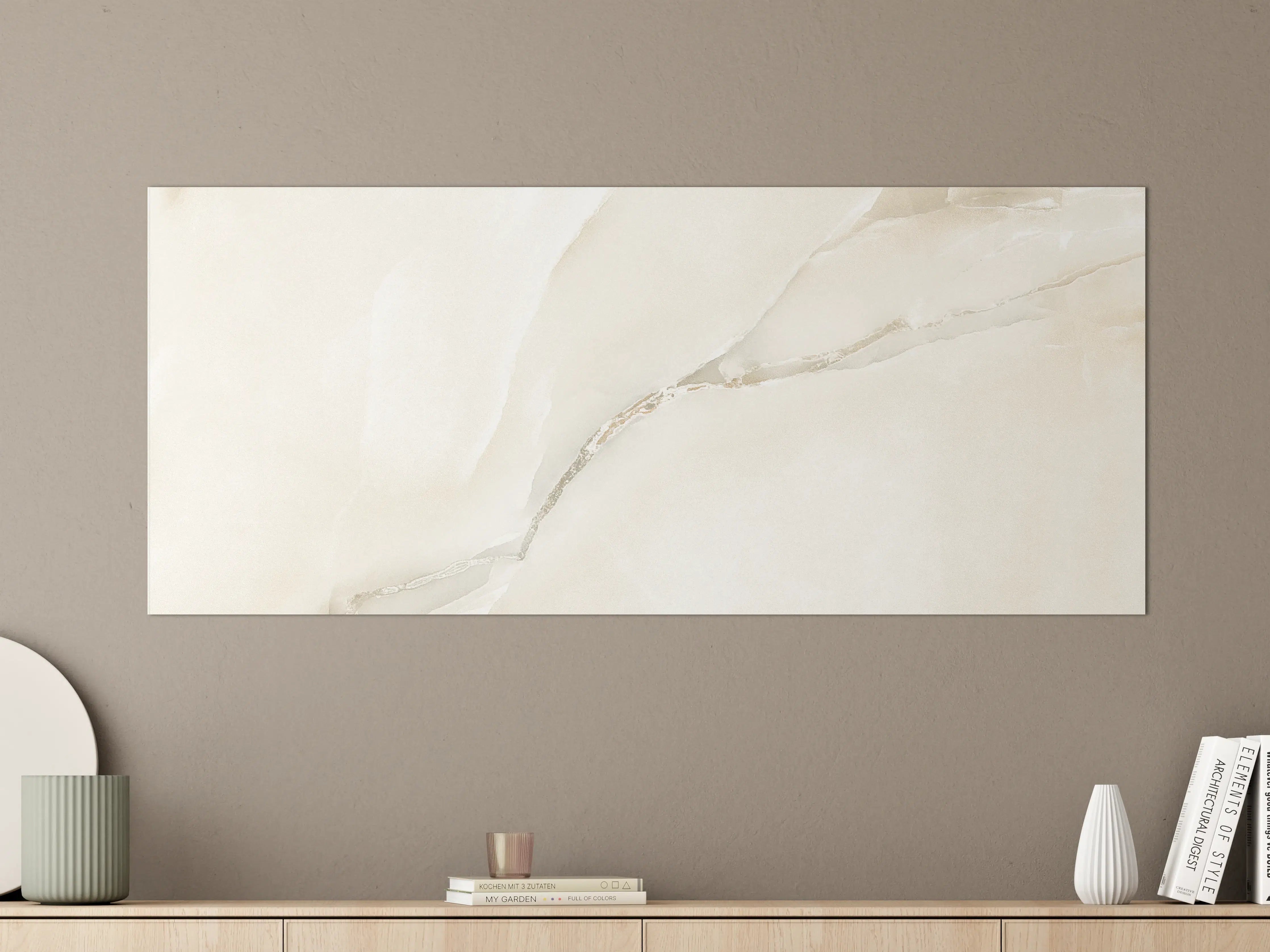 Große Wandbilder - Polierter Onyxmarmor 1