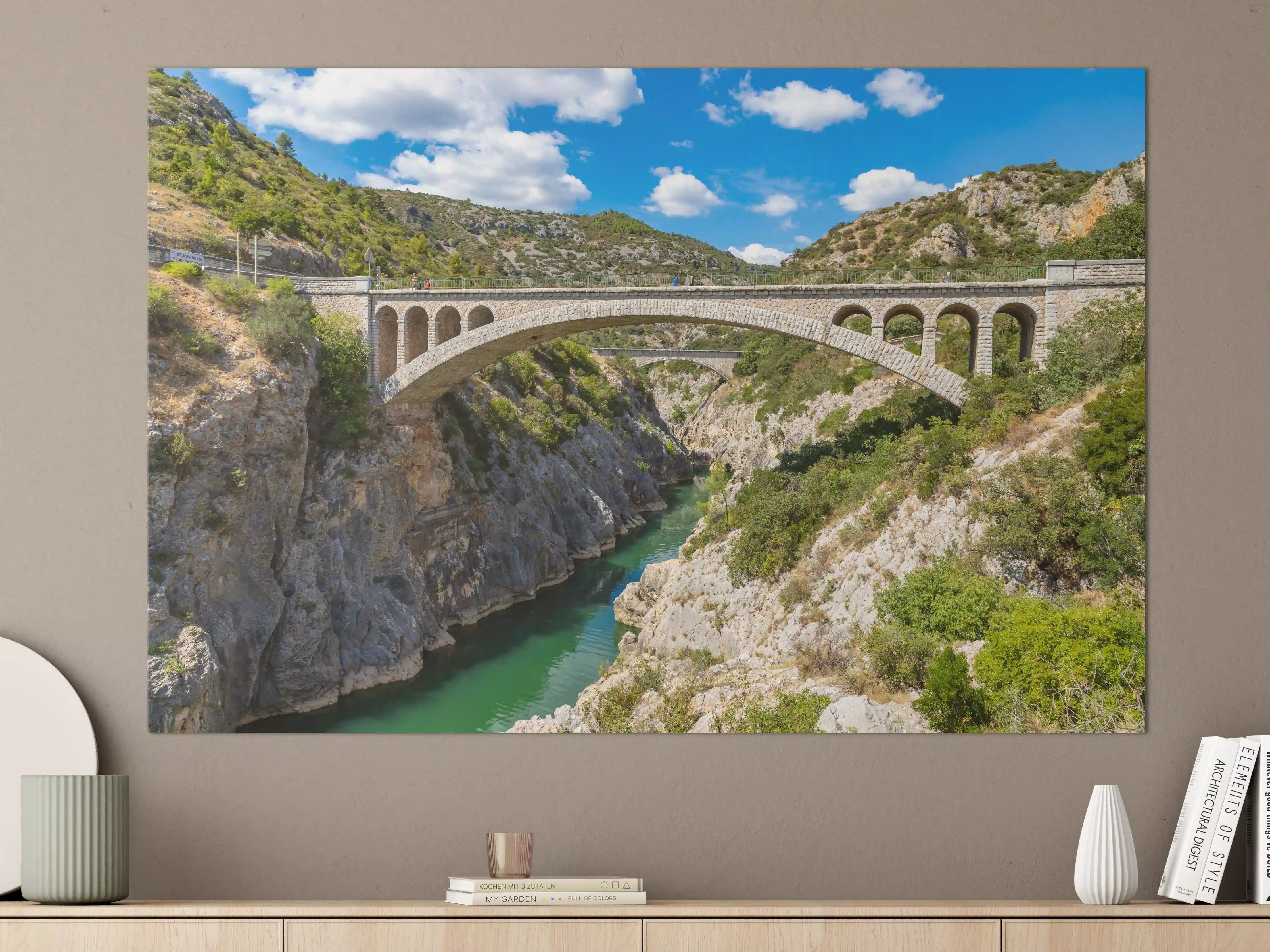 Große Wandbilder - Pont du Diable - Frankreich