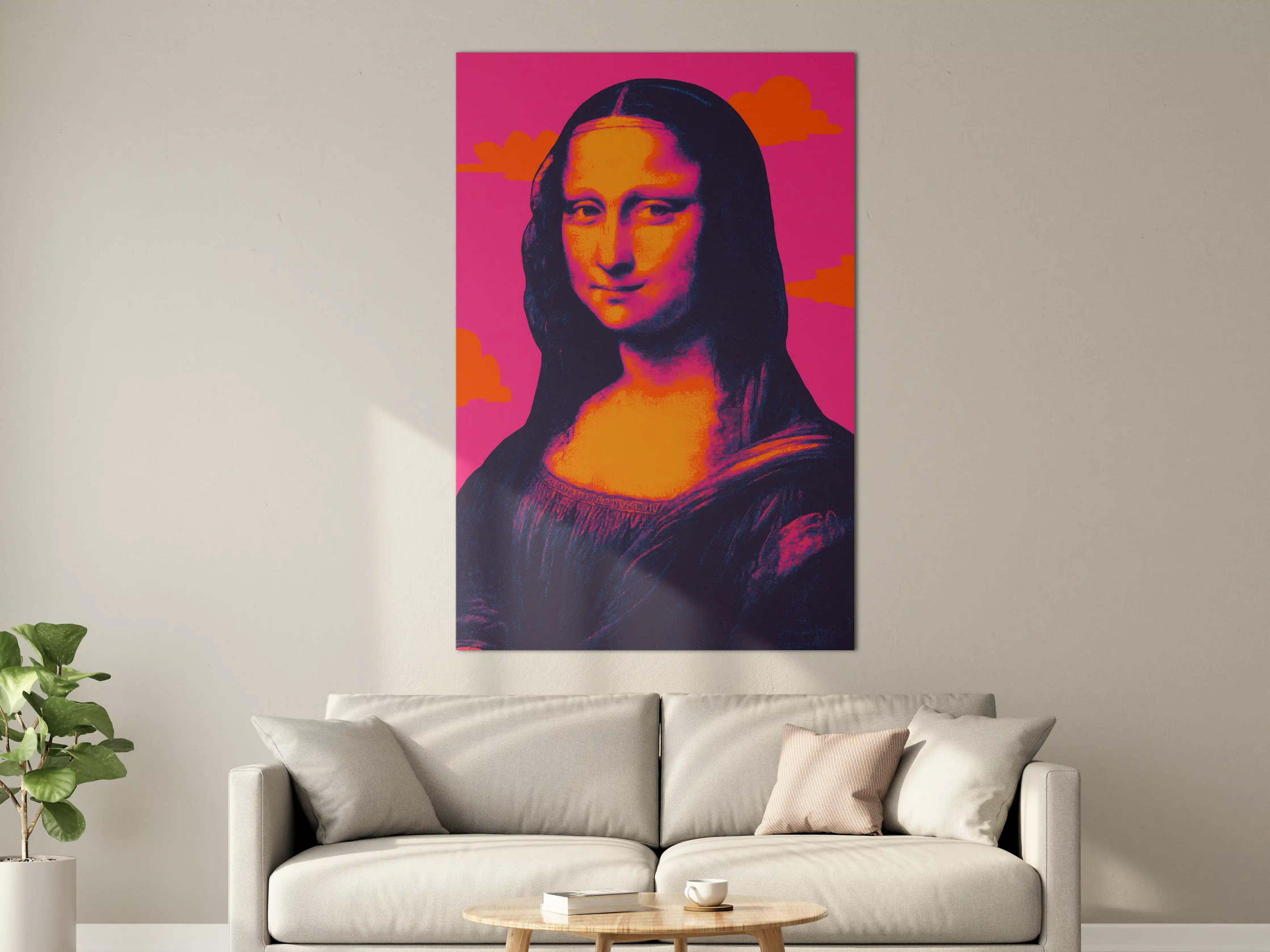 Große Wandbilder - Pop Art Mona Lisa