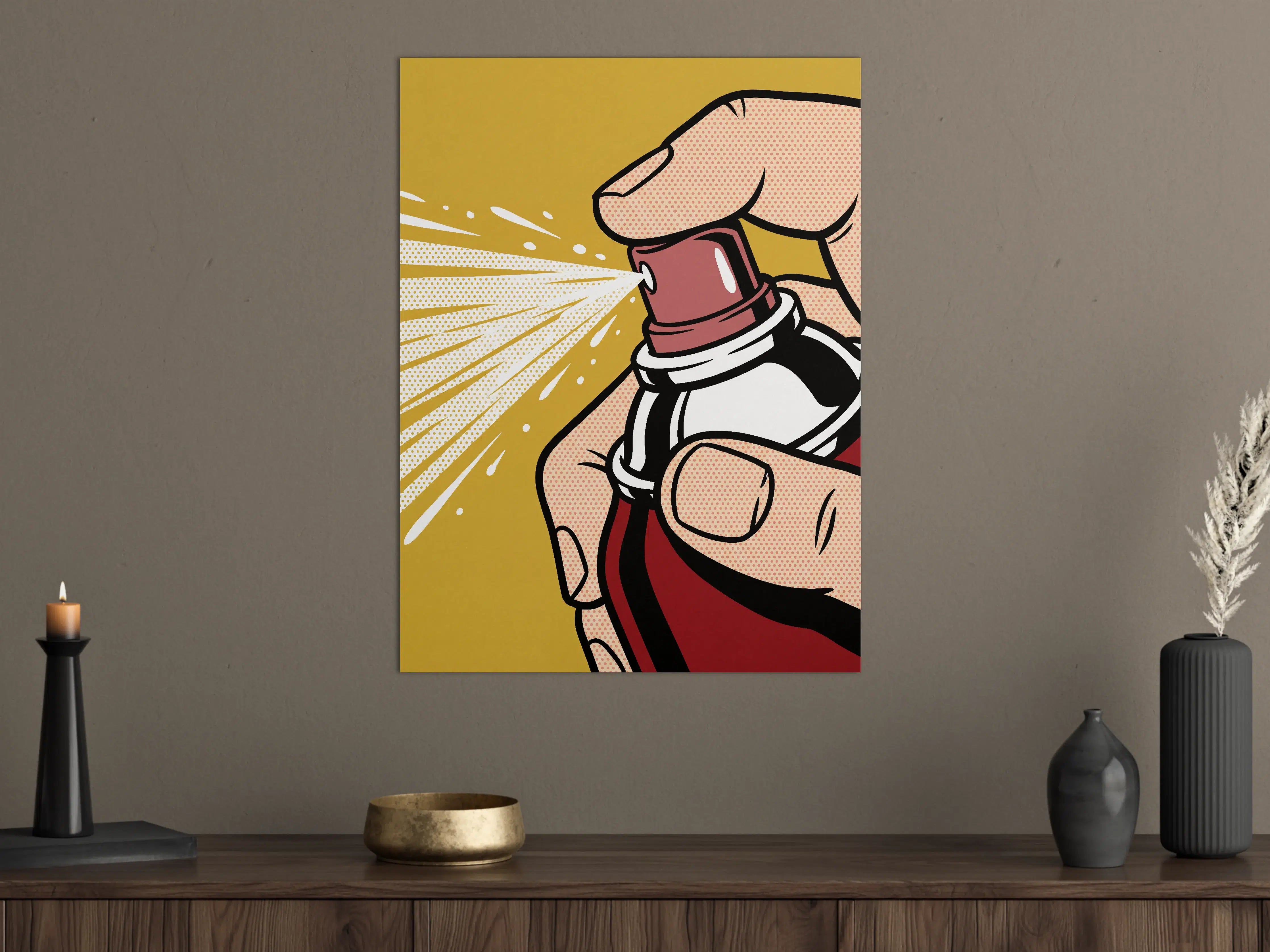 Große Wandbilder - Pop Art Spraydose