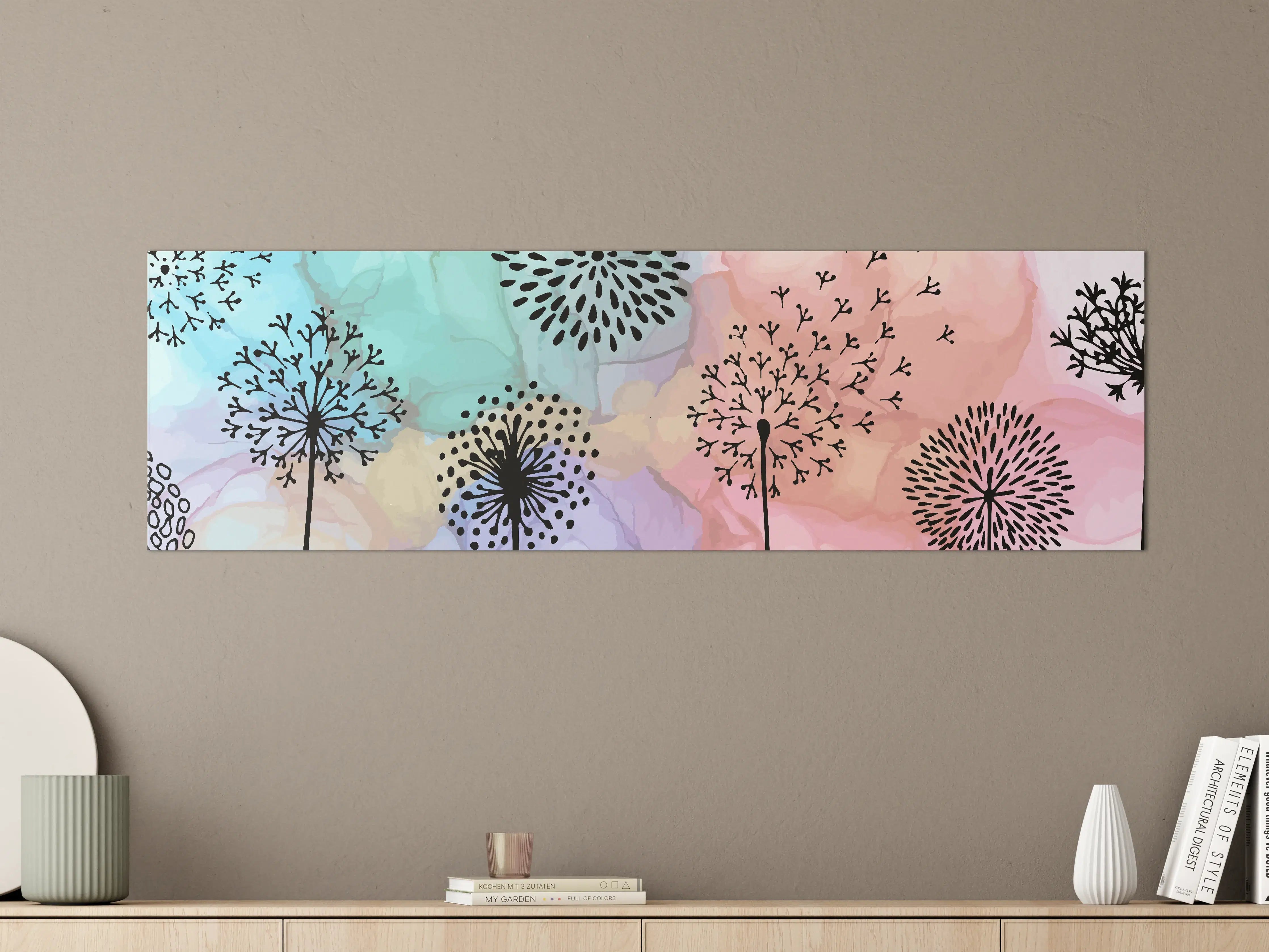 Große Wandbilder - Pusteblume Aquarell