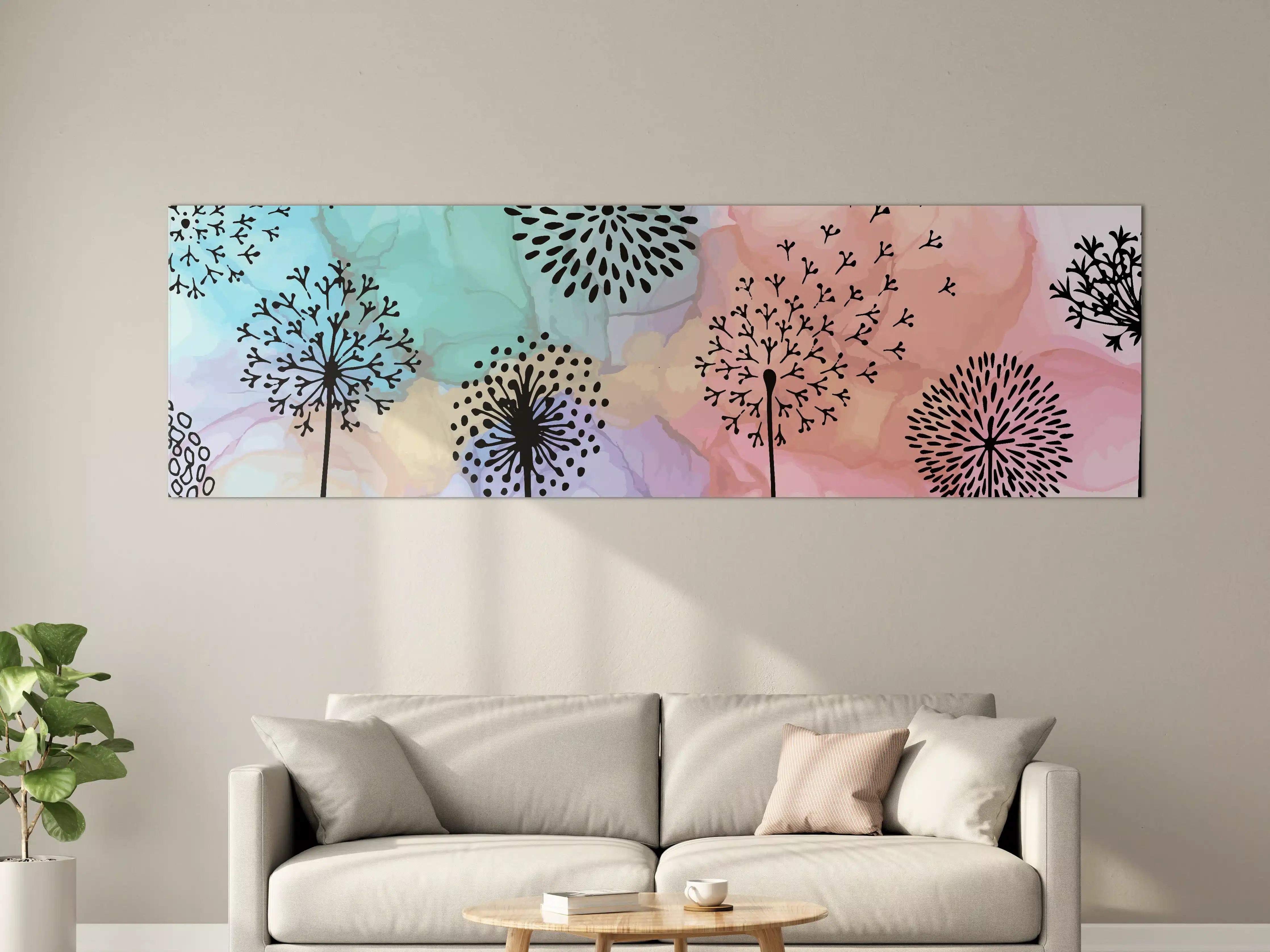 Große Wandbilder - Pusteblume Aquarell