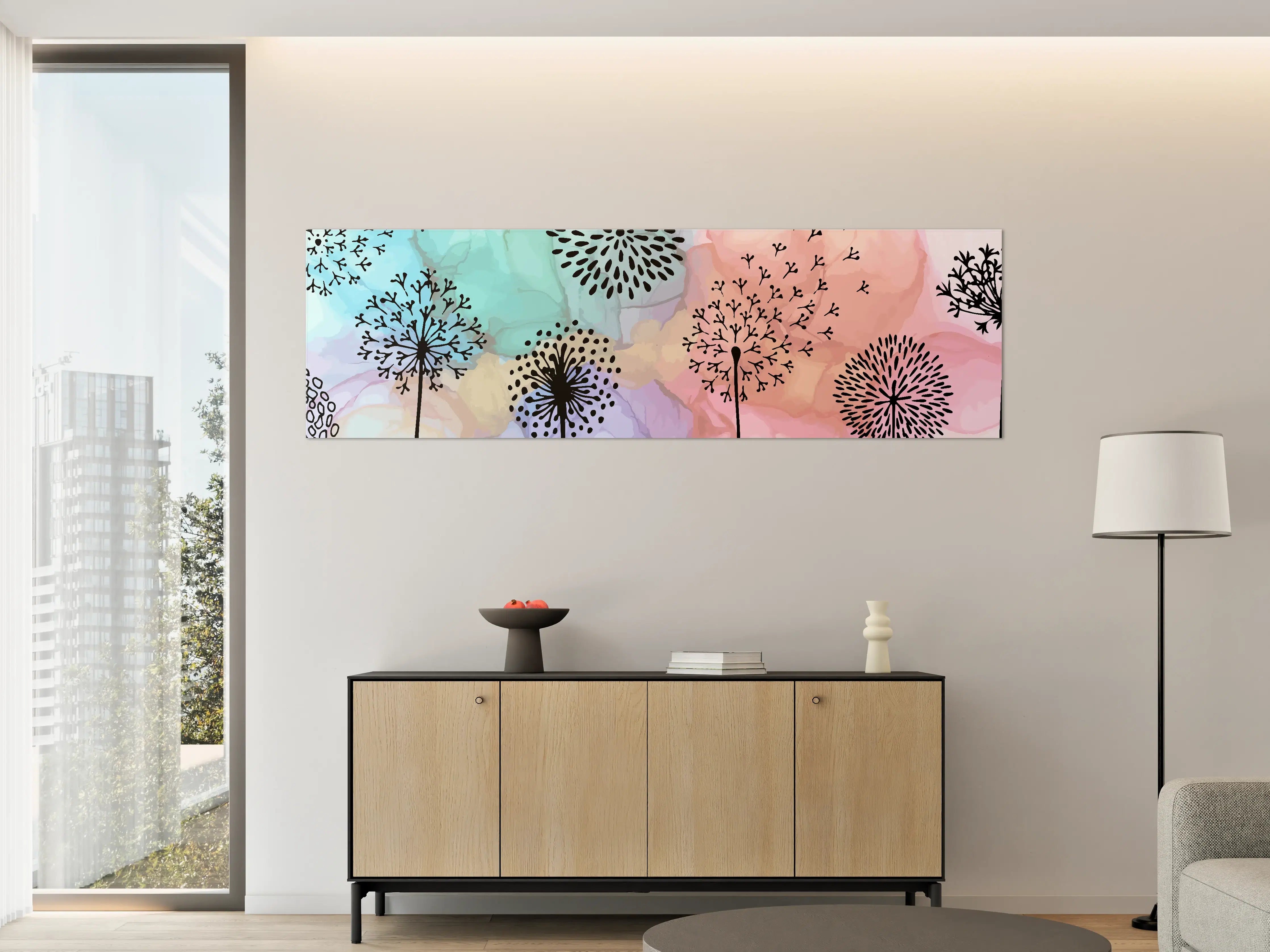 Große Wandbilder - Pusteblume Aquarell