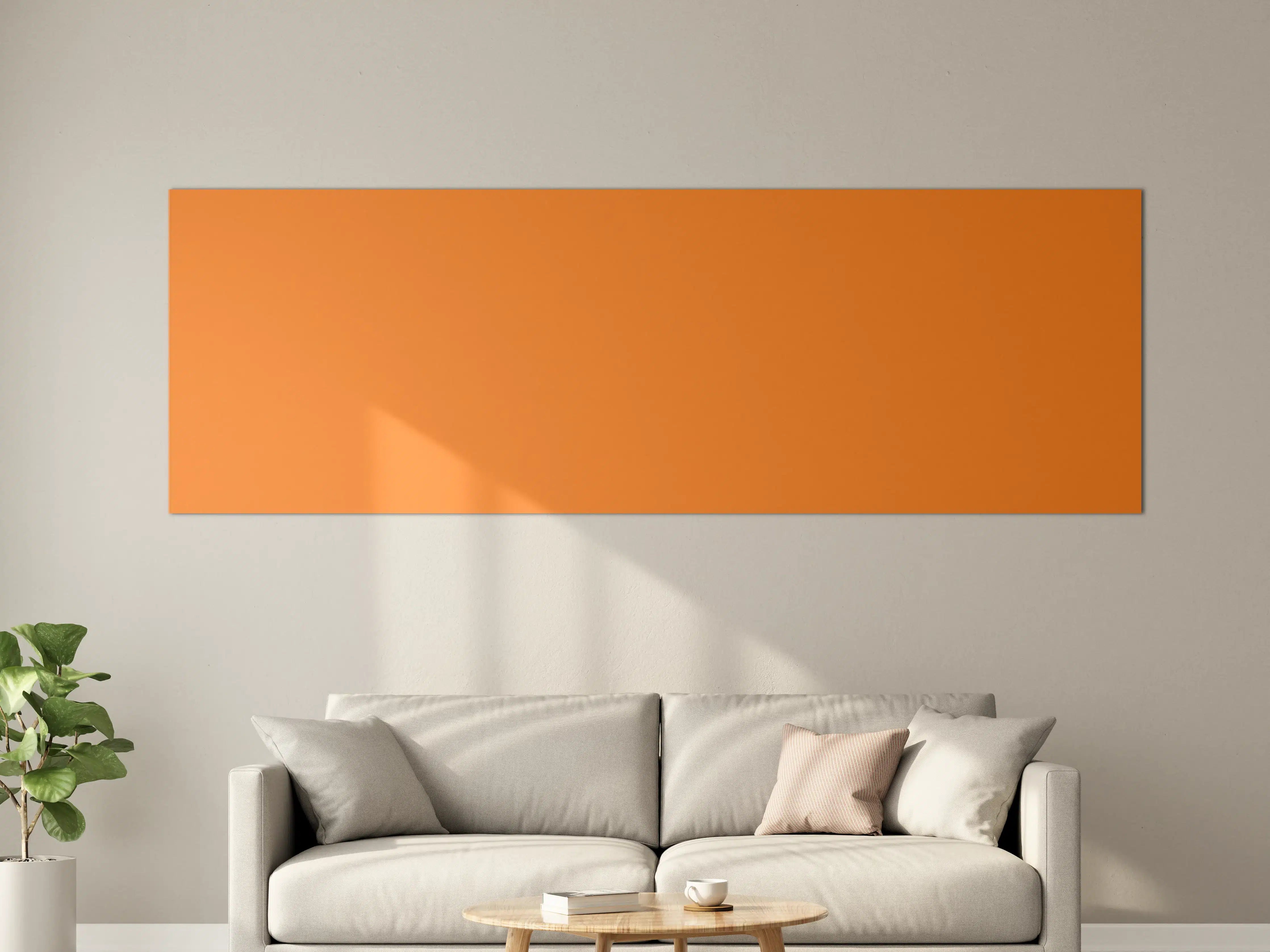 Große Wandbilder - RAL 2003 (Pastellorange)