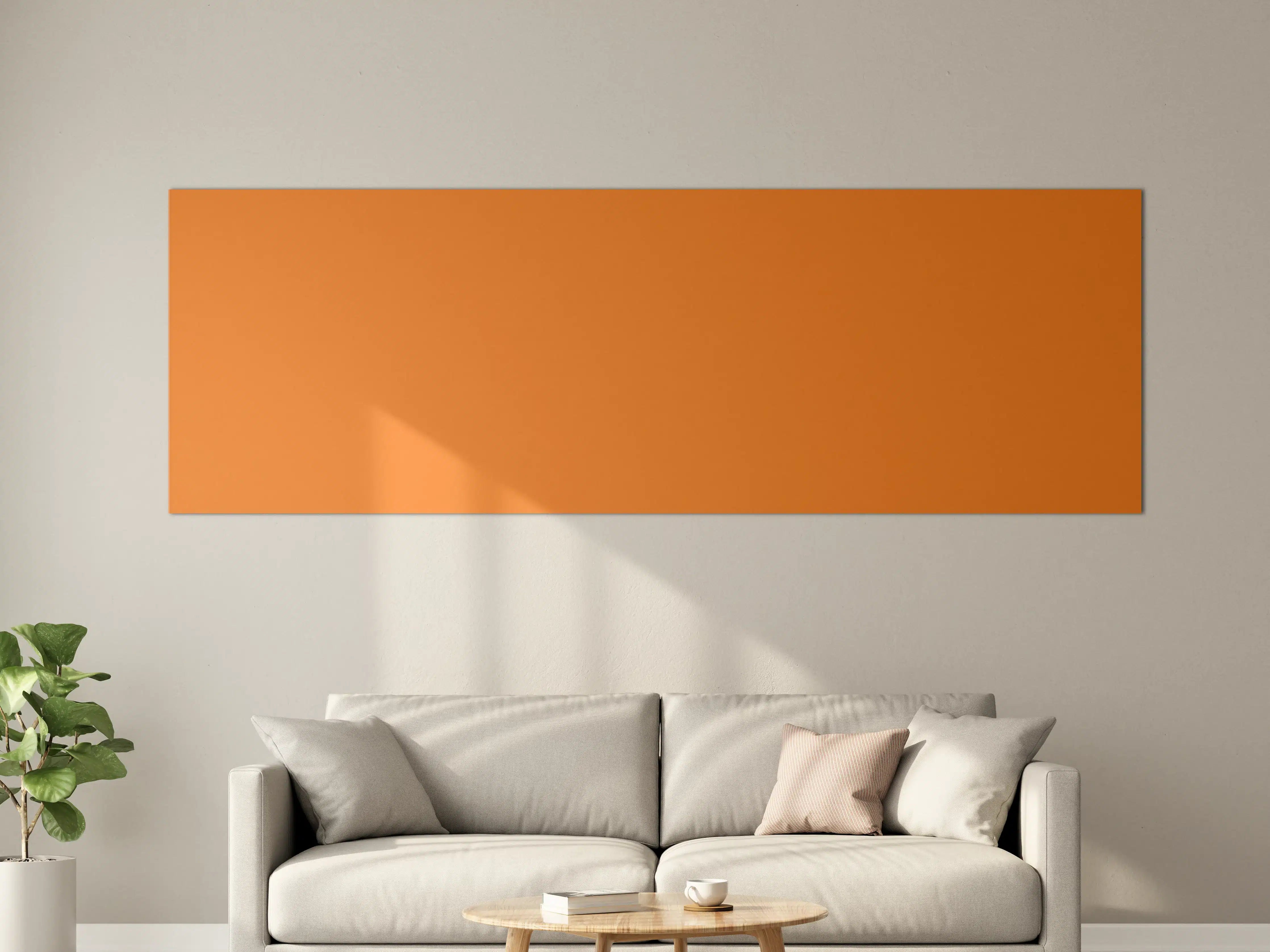 Große Wandbilder - RAL 2011 (Tieforange)