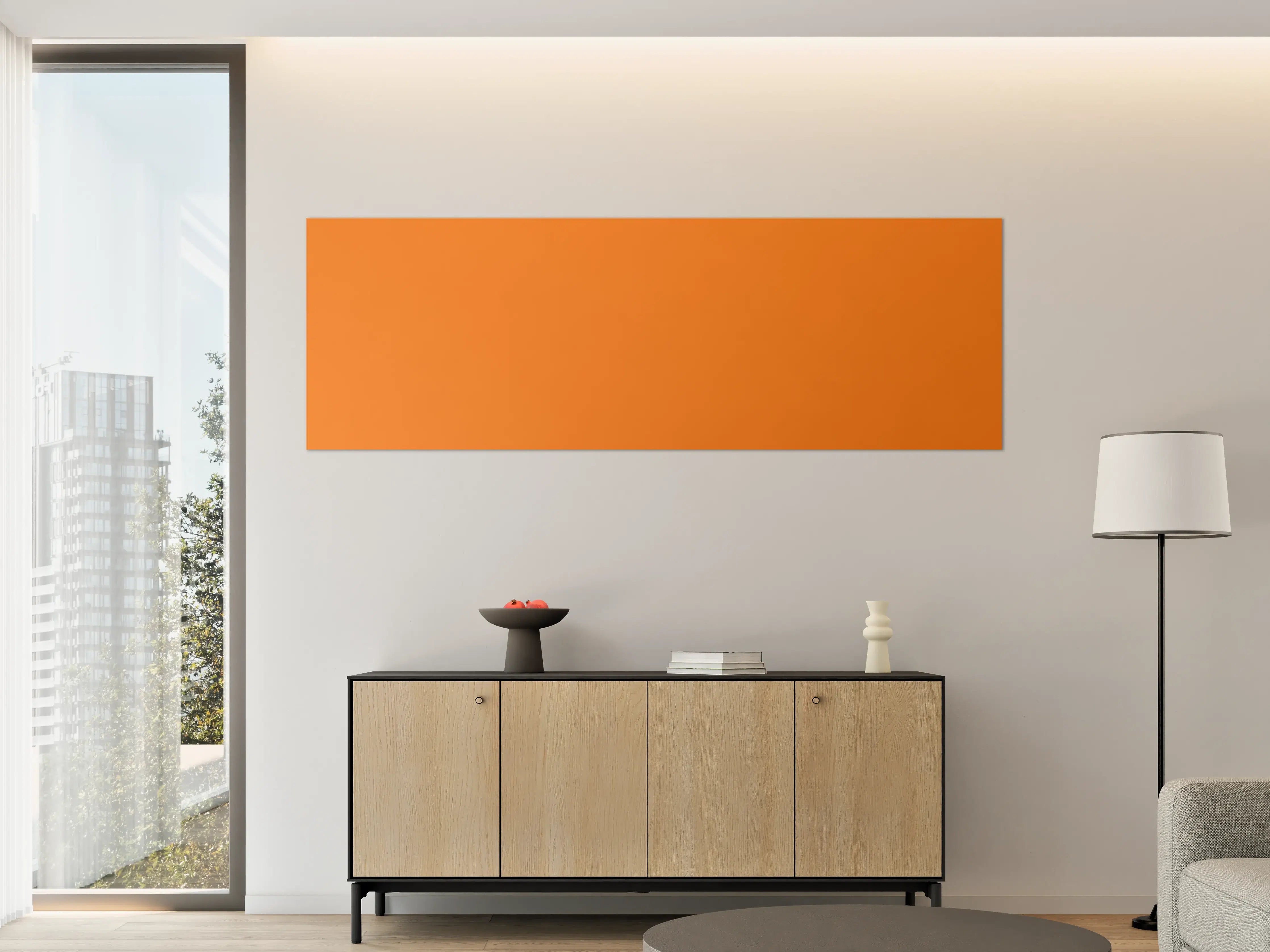 Große Wandbilder - RAL 2011 (Tieforange)