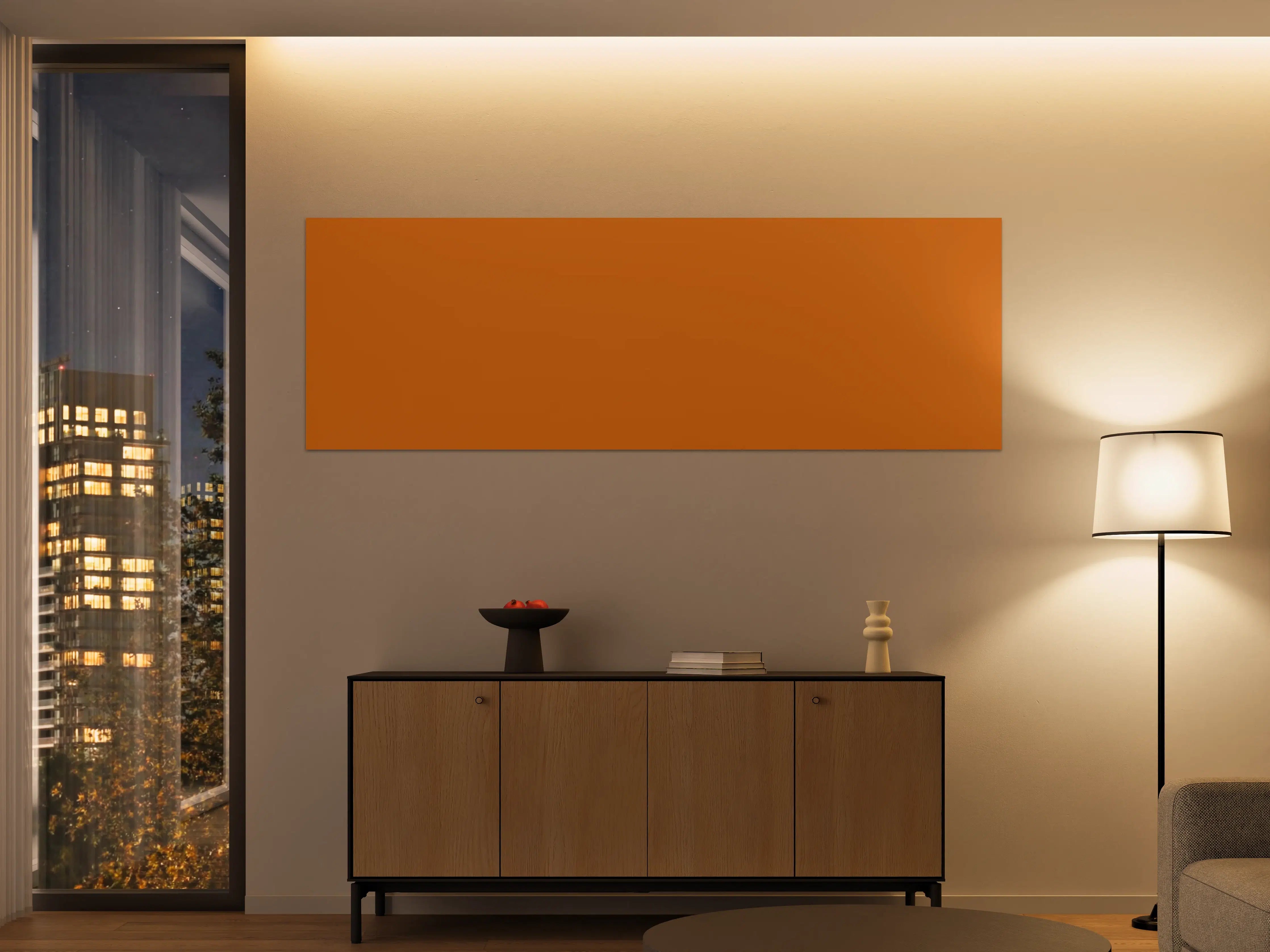 Große Wandbilder - RAL 2011 (Tieforange)