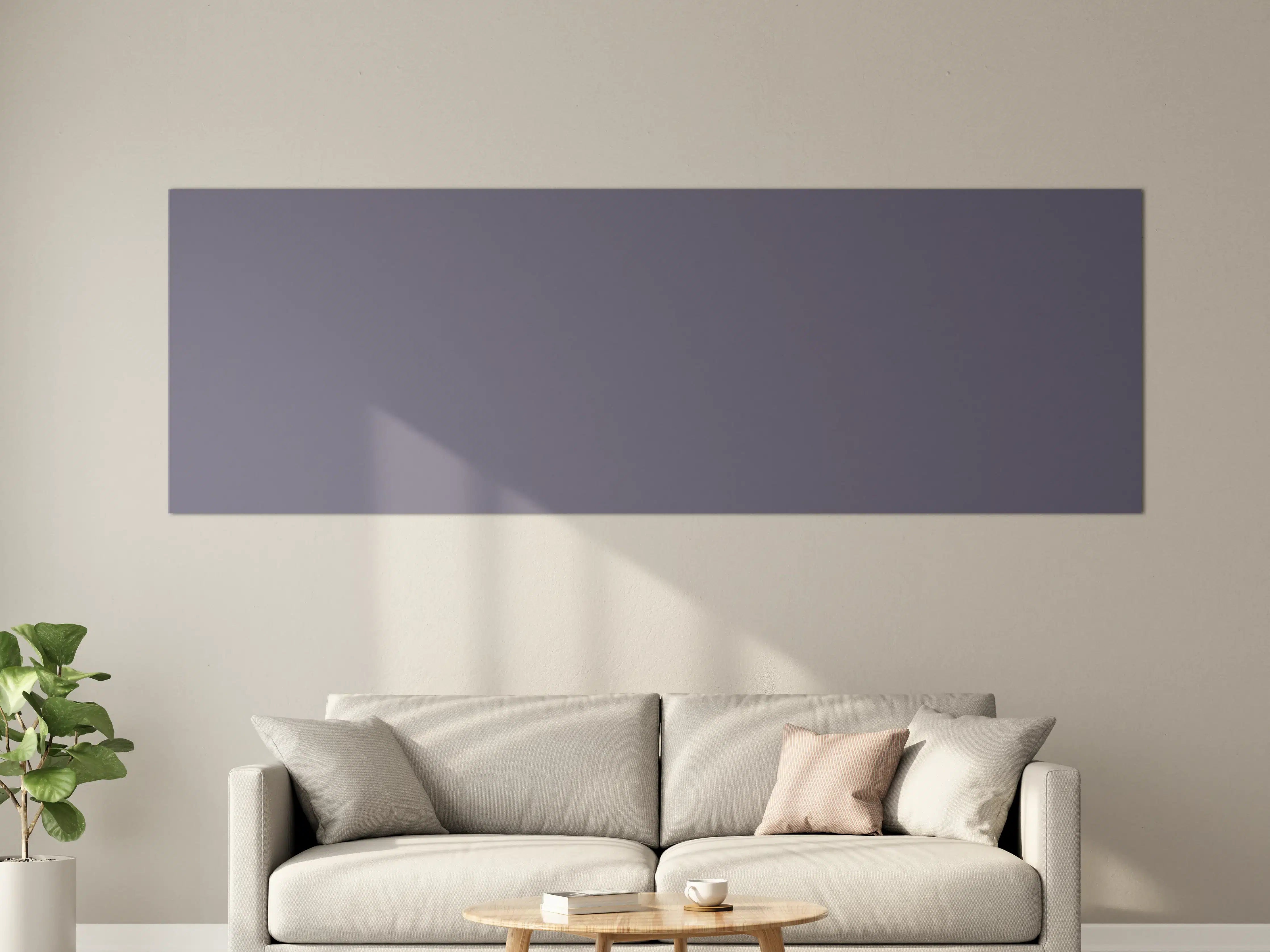 Große Wandbilder - RAL 4012 (Perlbrombeere)