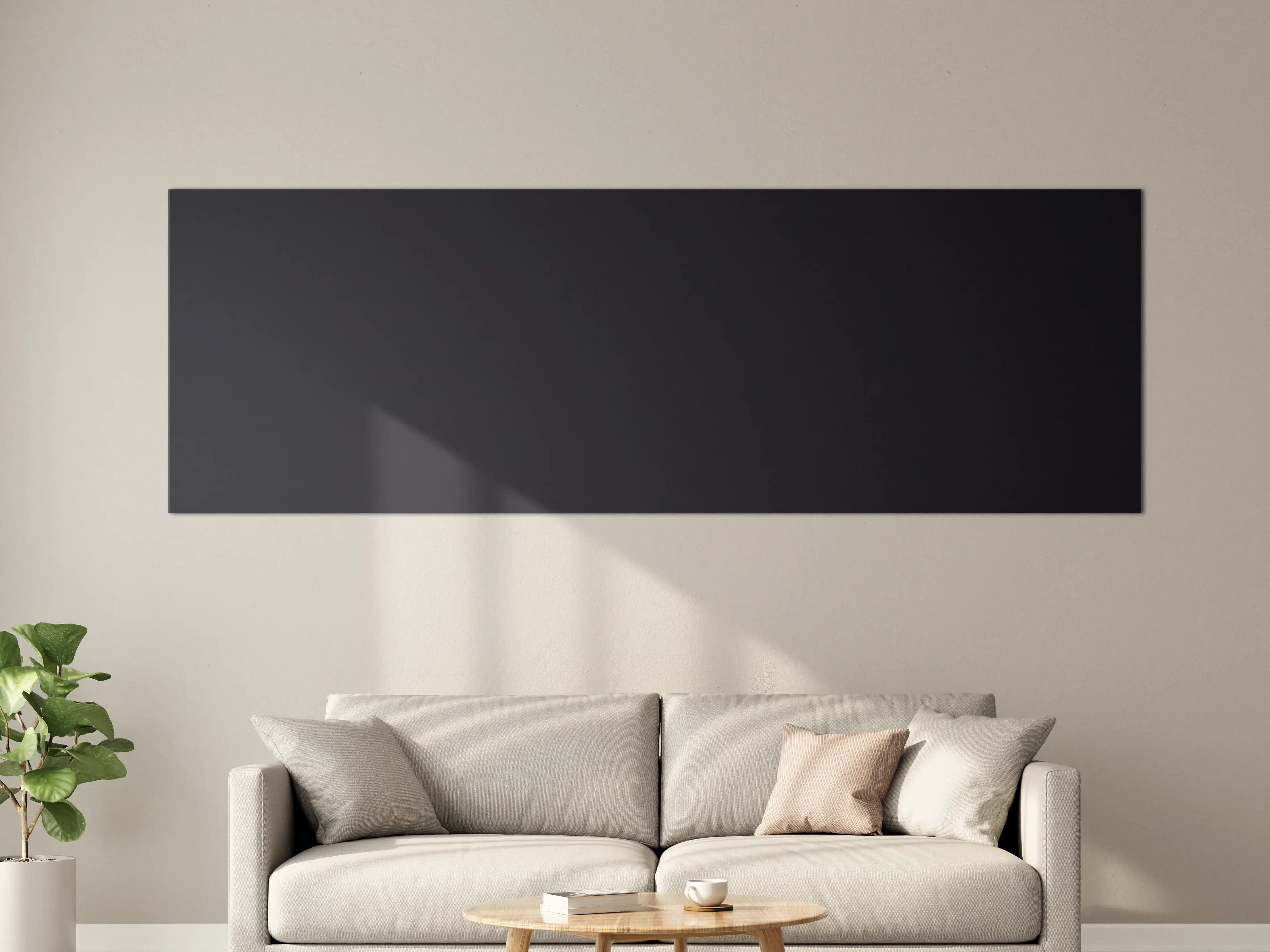 Große Wandbilder - RAL 5004 (Schwarzblau)