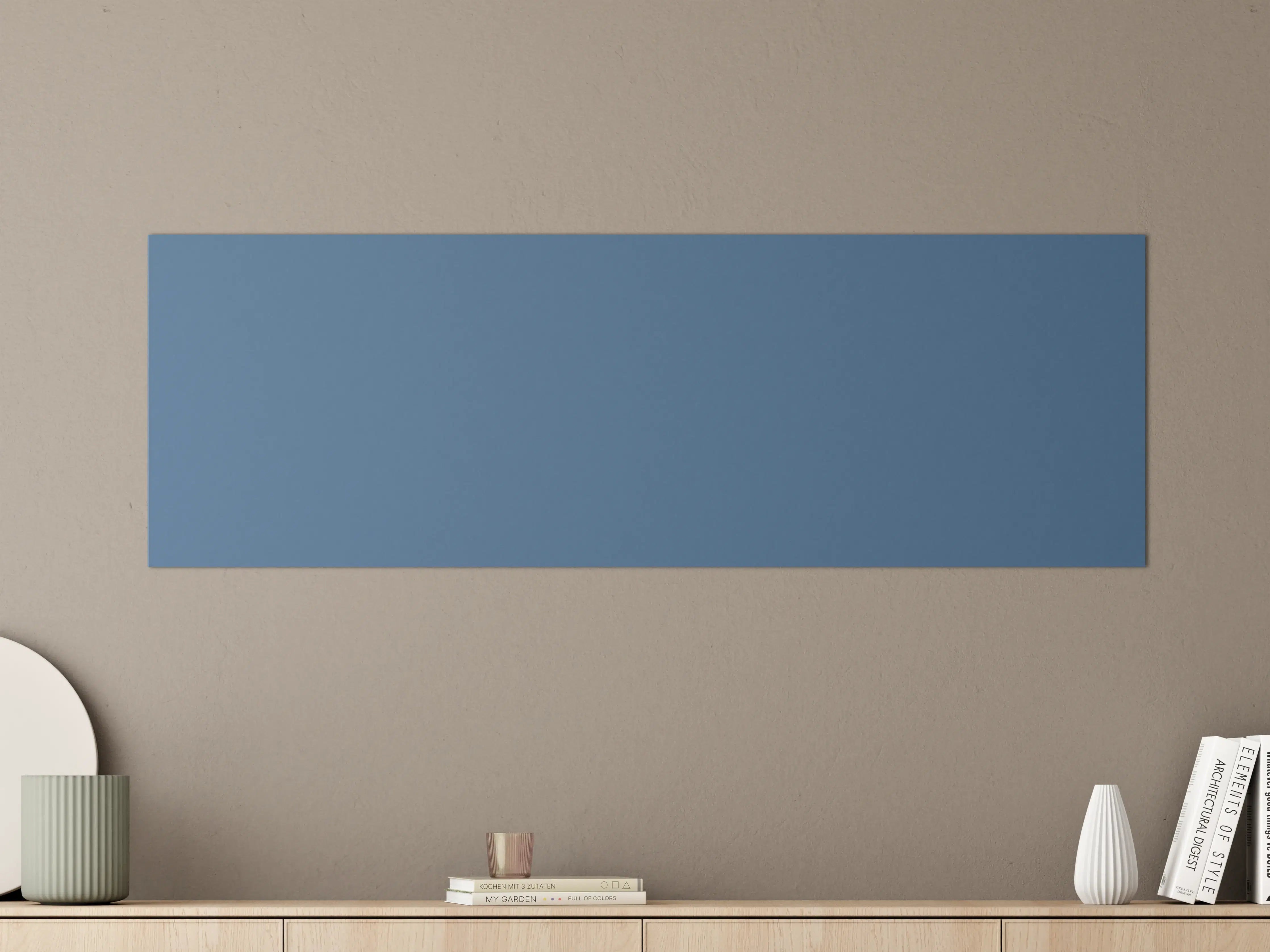 Große Wandbilder - RAL 5007 (Brillantblau)