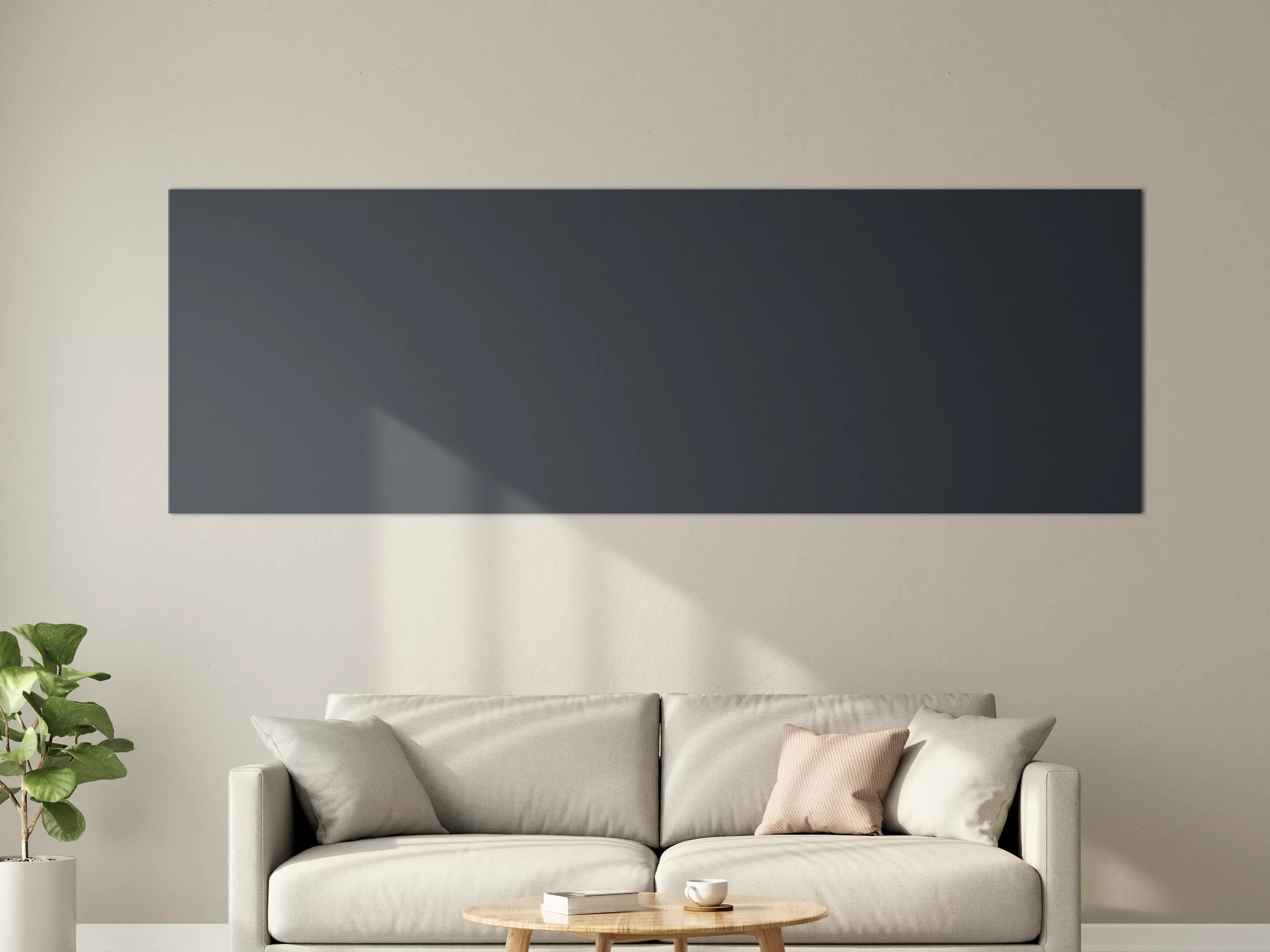 Große Wandbilder - RAL 5008 (Graublau)